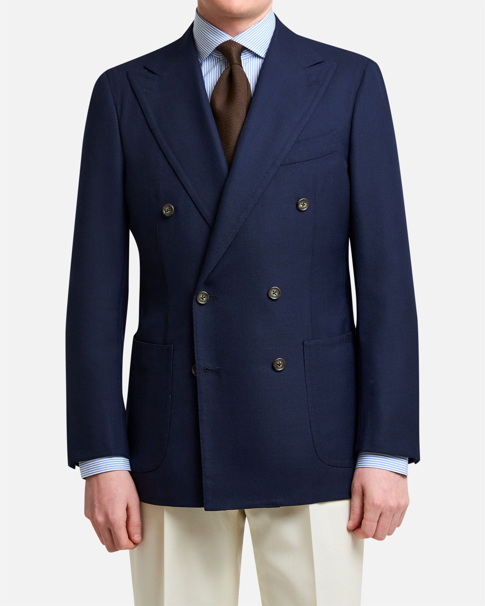 Double breasted Blazer – L'AUBE BLANC