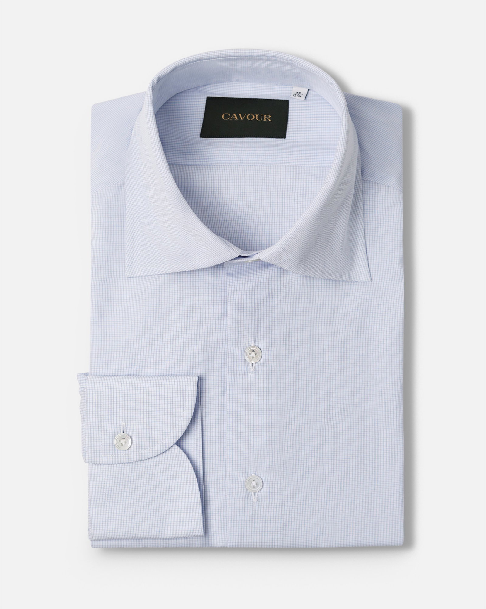 Macro Check Graphic Shirt in Beige Check