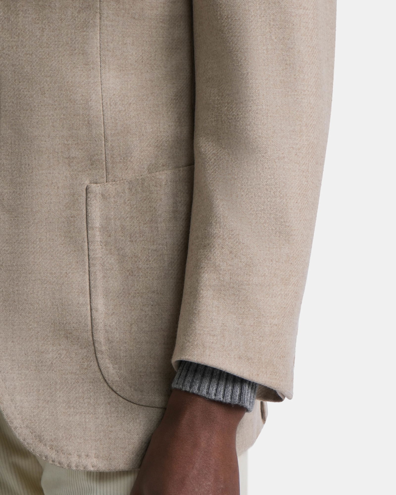 WOOLMELTON xACETATESOUVENIRJACKET Lサイズ Melton Wool Peacoat 782USA