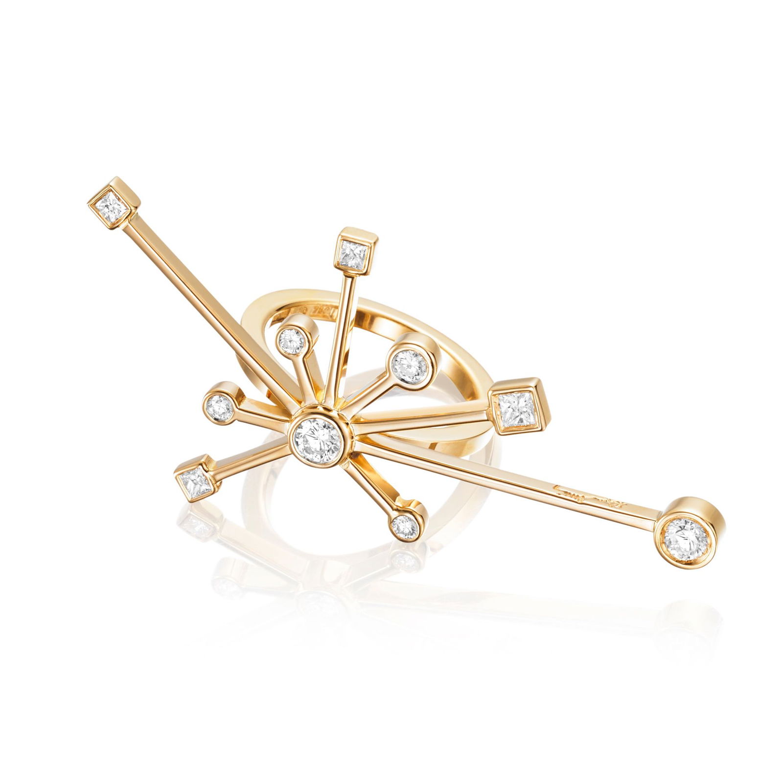 Alternativ bild 0 för Kaboom & Stars Ring Guld 15.00 mm