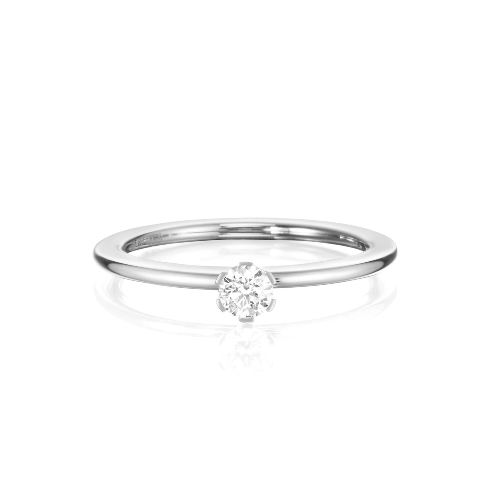 Efva Attling High On Love Ring 0.19 ct 16.75 – VITGULD