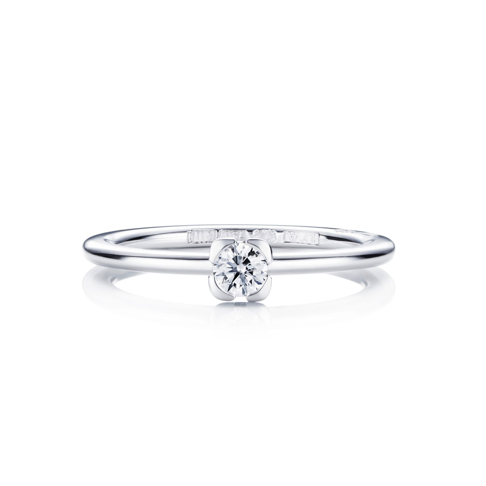 Efva Attling Love Bead Wedding Ring 0.19 ct 20.25 - VITGULD