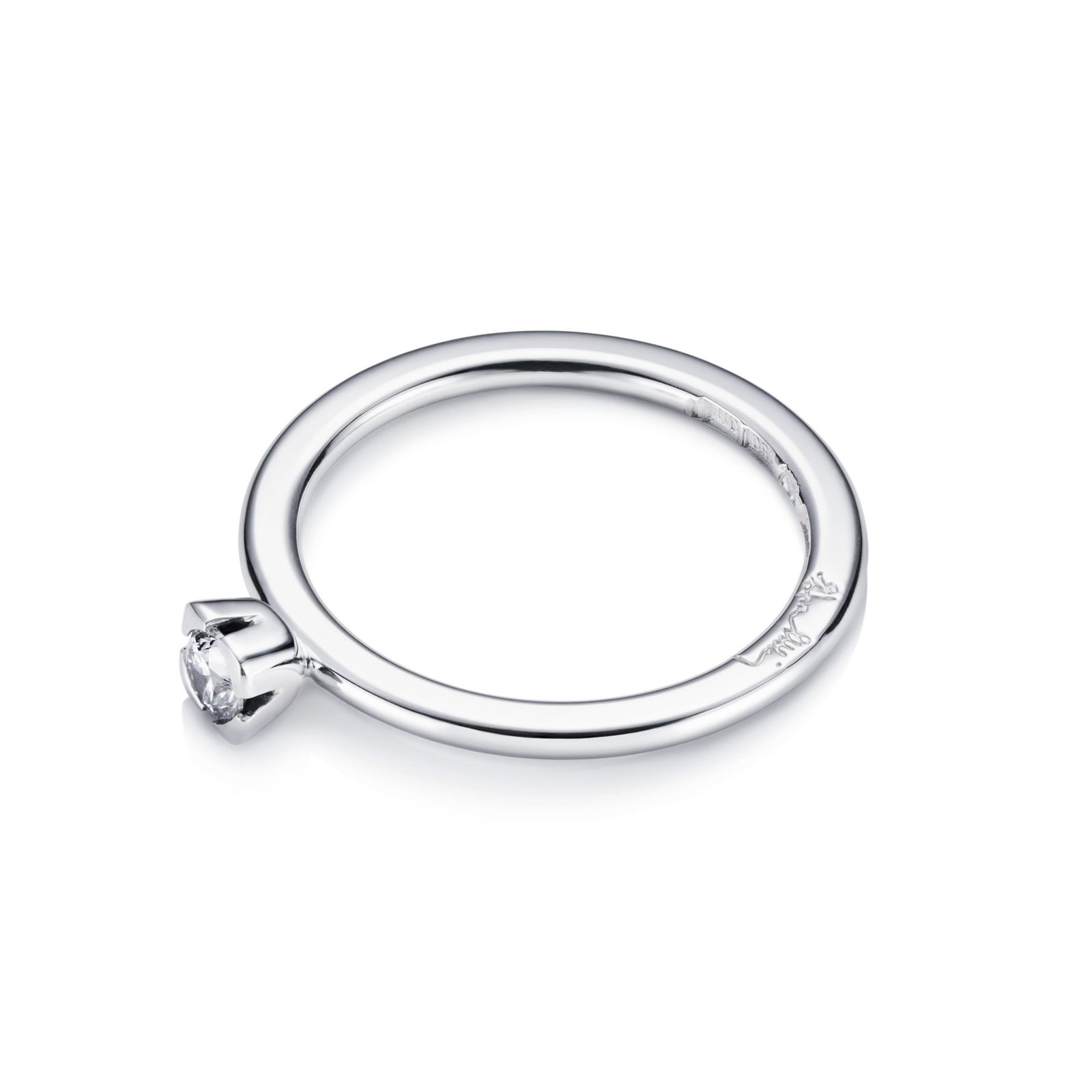 Love Bead Wedding Ring 0.19 ct bild 4