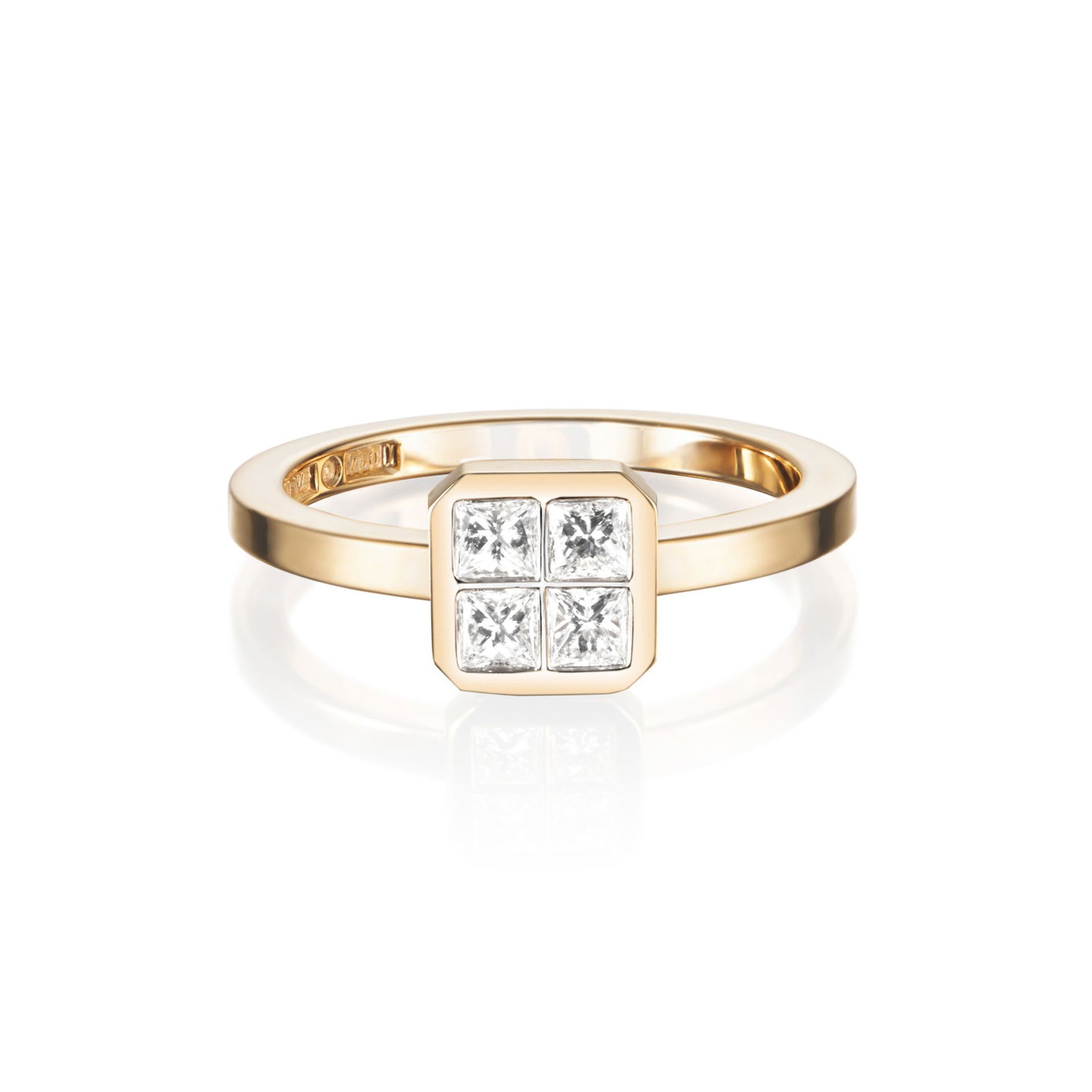 Efva Attling 4 Love Ring 0.40 ct 19.25 - GULD
