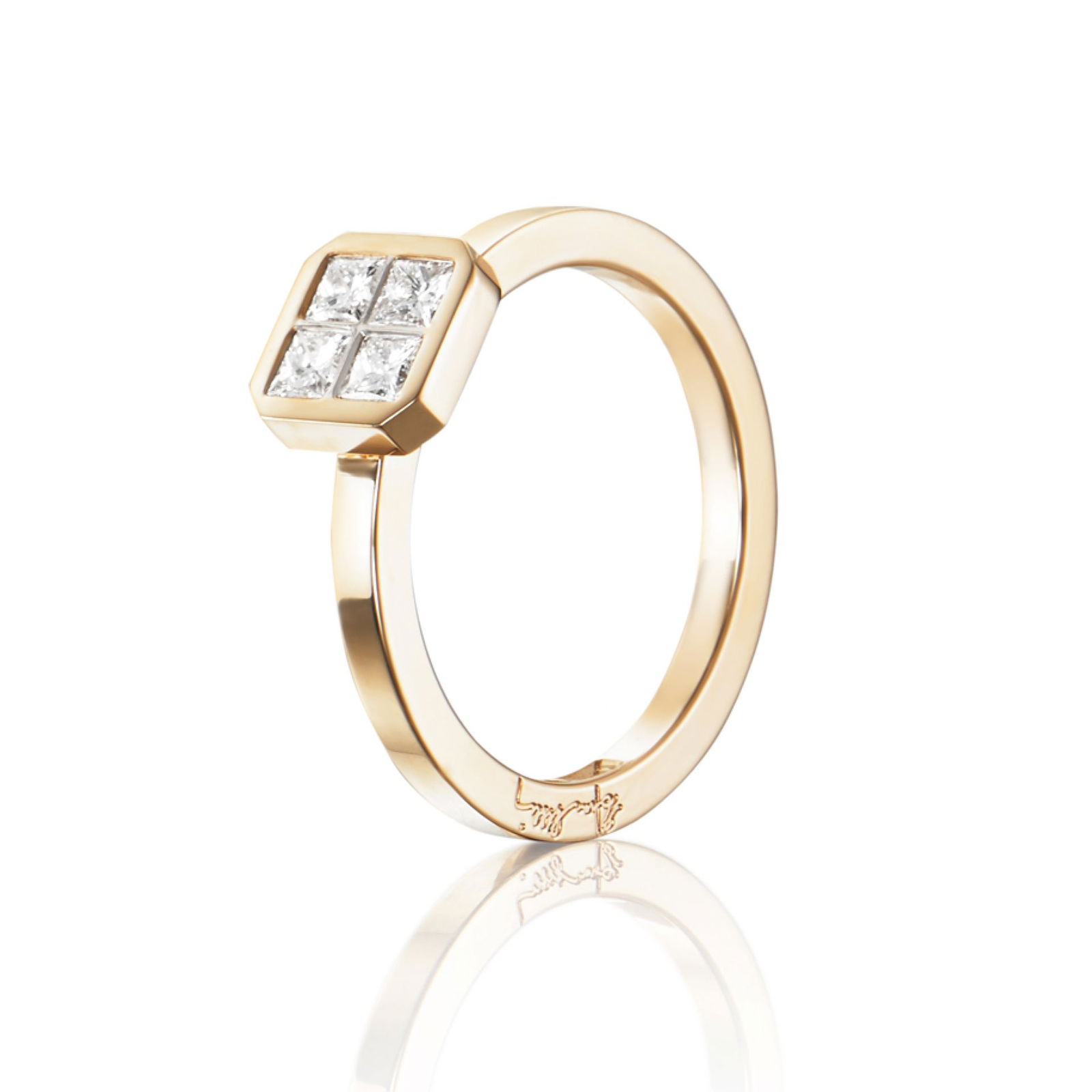 4 Love Ring 0.40 ct bild 3