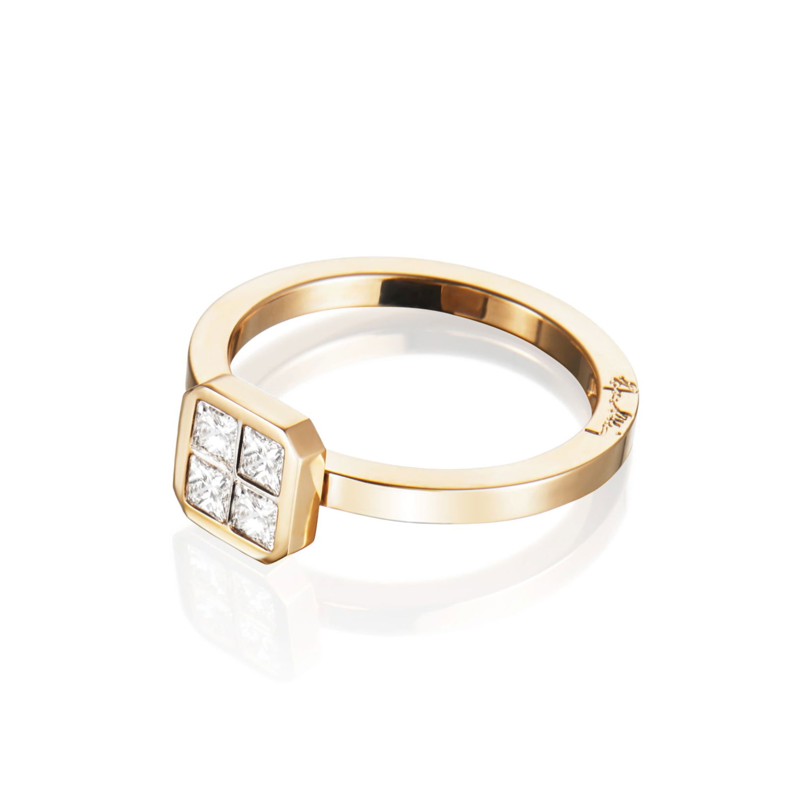 4 Love Ring 0.40 ct bild 4