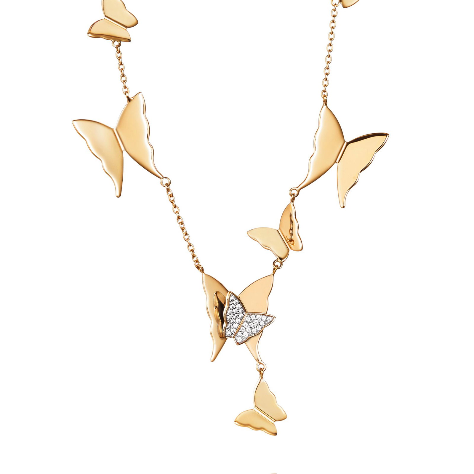 Miss Butterfly Air & Stars Collier bild 3