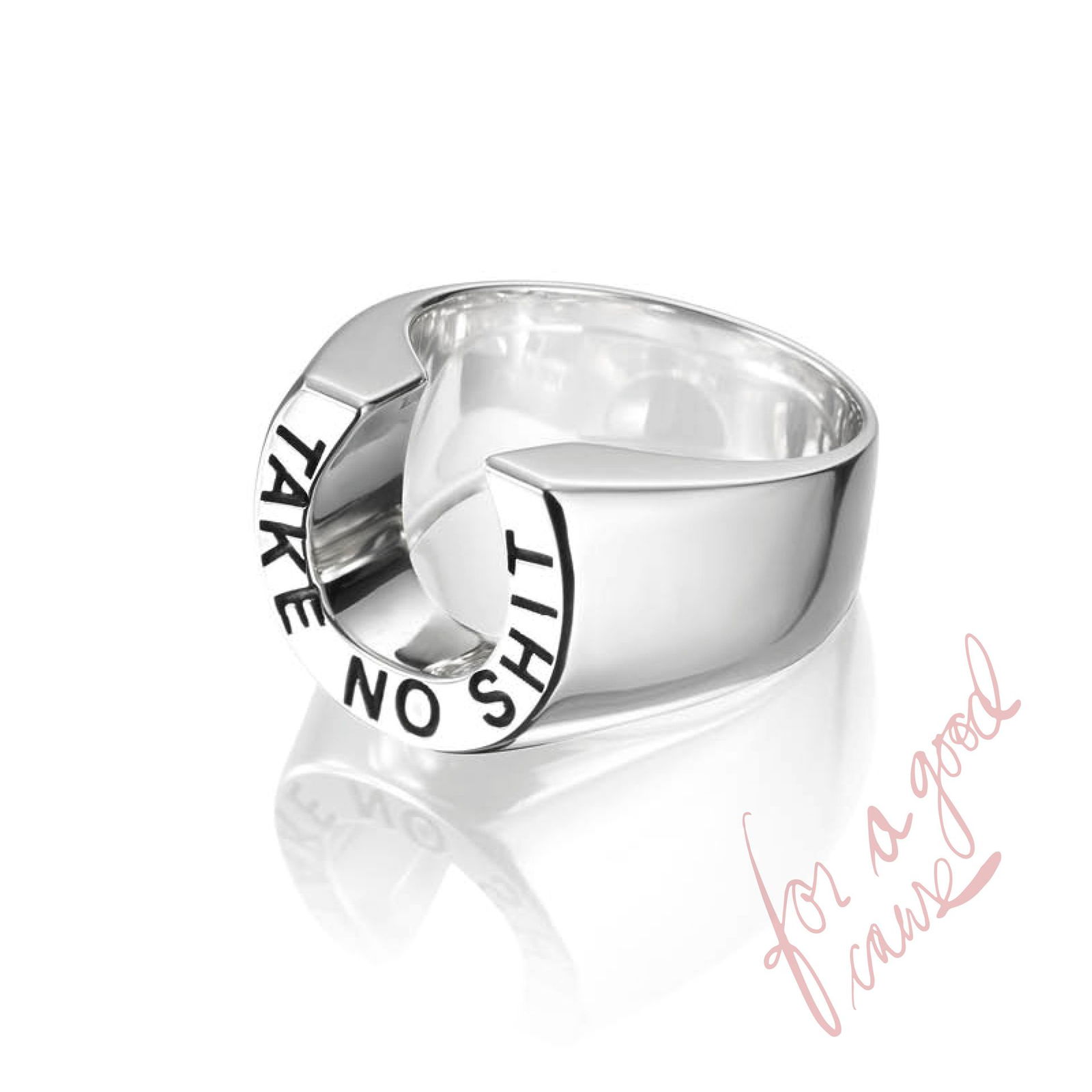 Take No Shit Ring bild 2