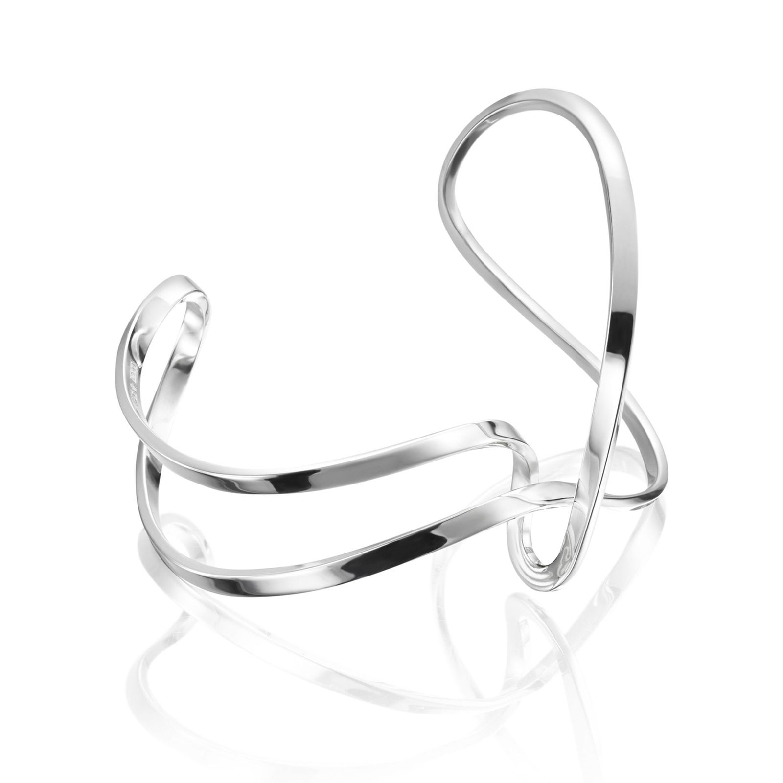 Produktfoto för Twisting Cuff Armband Silver S