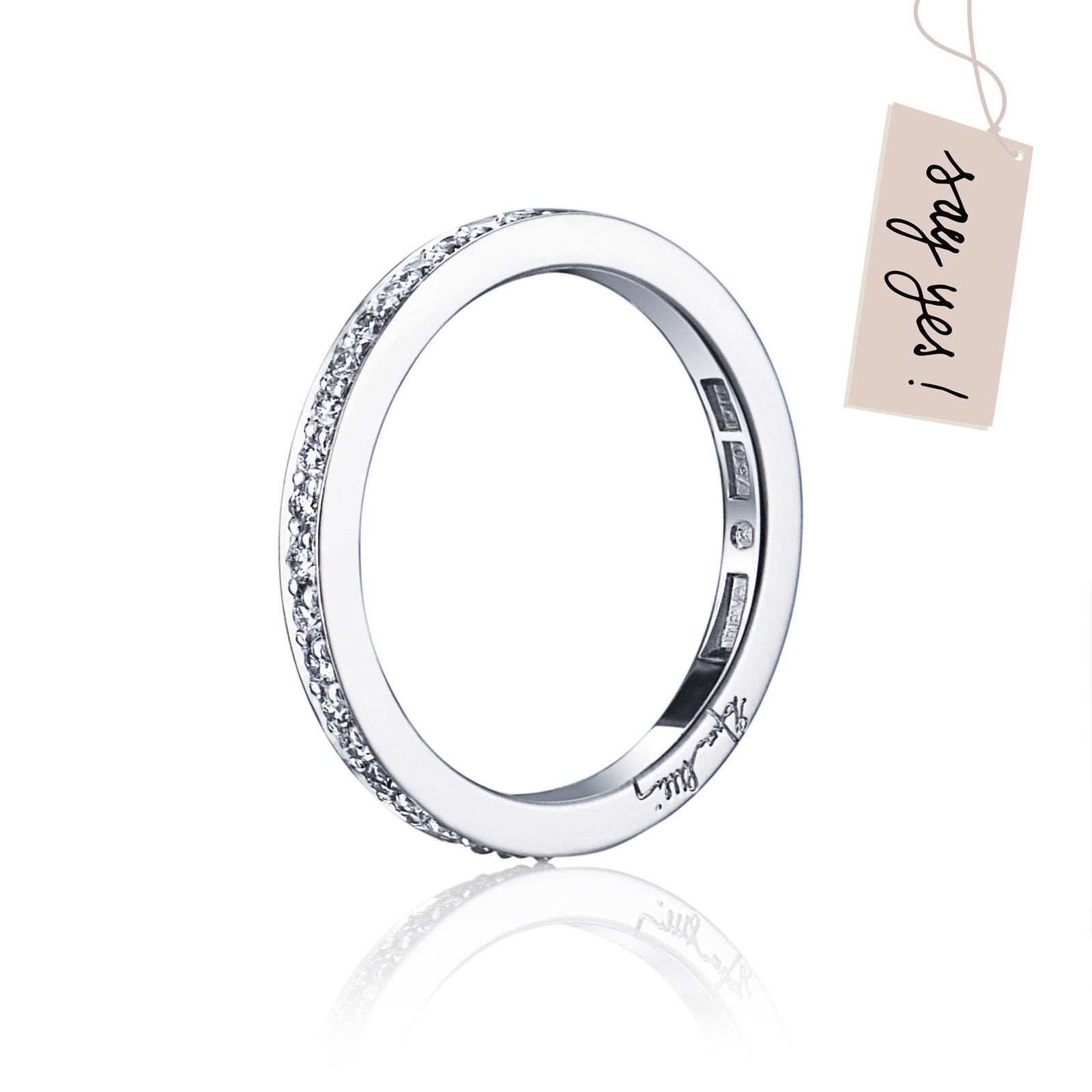 Efva Attling 21 Stars & Signature Thin Ring 17.50 – HYRA RING: SILVER