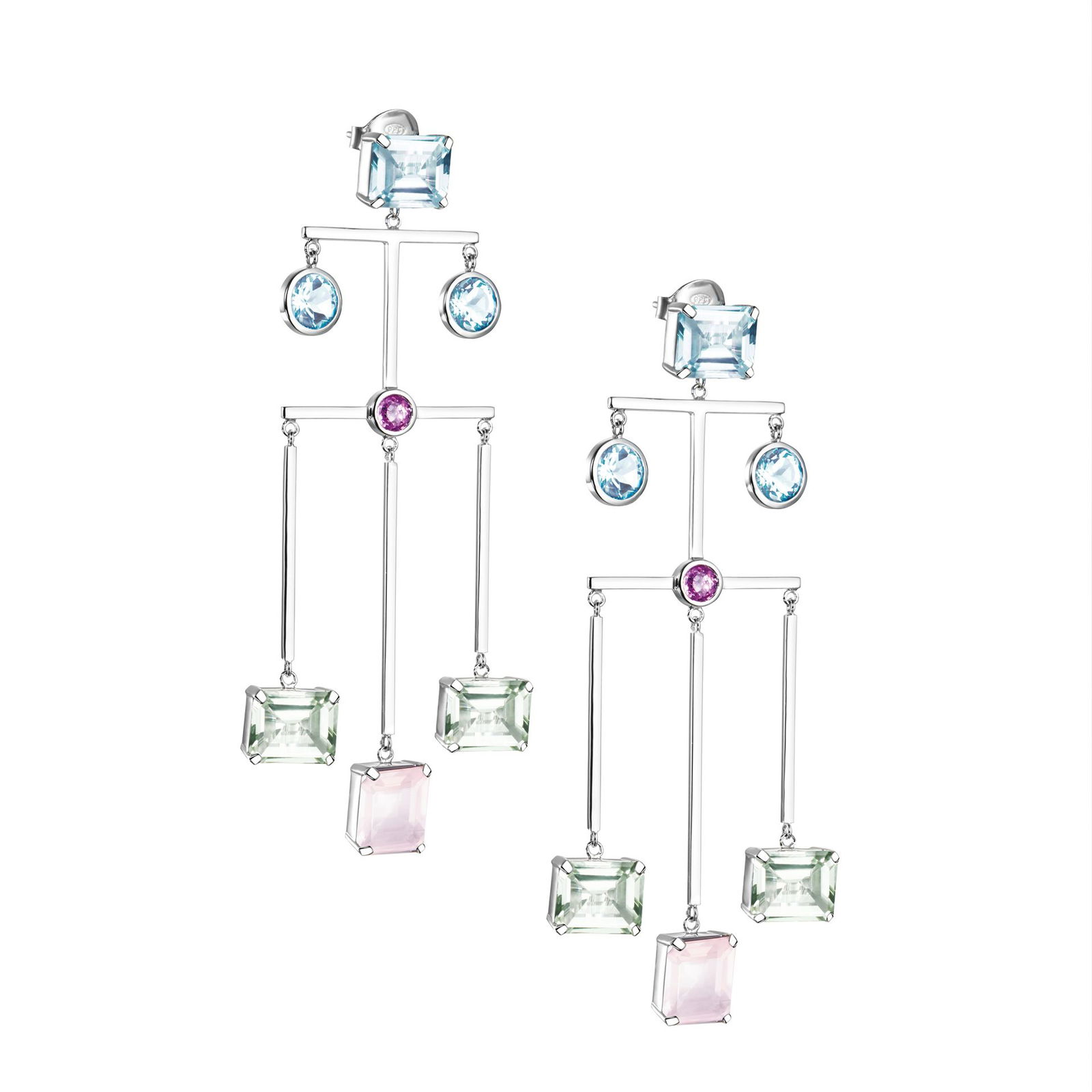 Alternativ bild 0 för Dream Flash Örhänge Silver