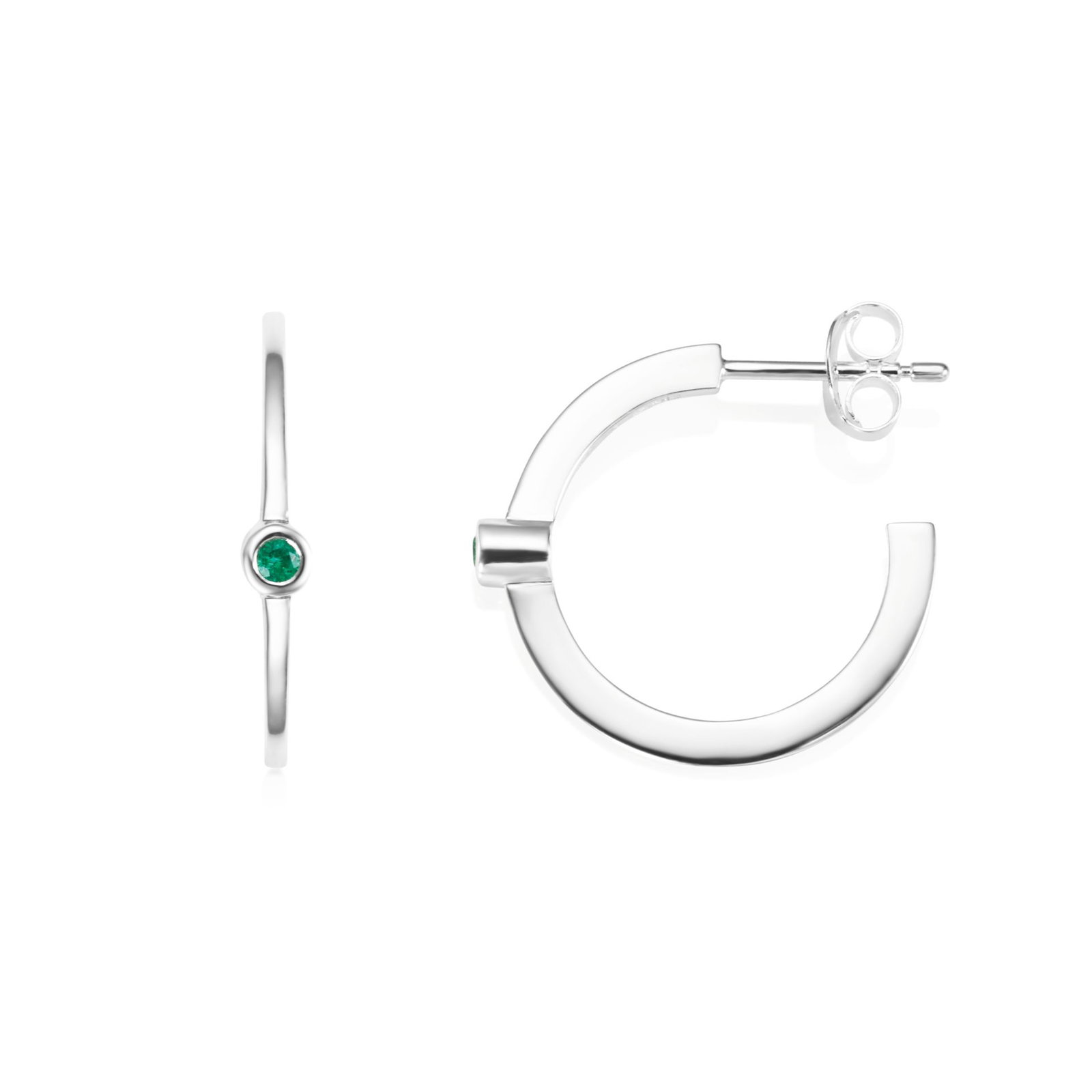 Micro Blink Hoops - Green Emerald bild 4