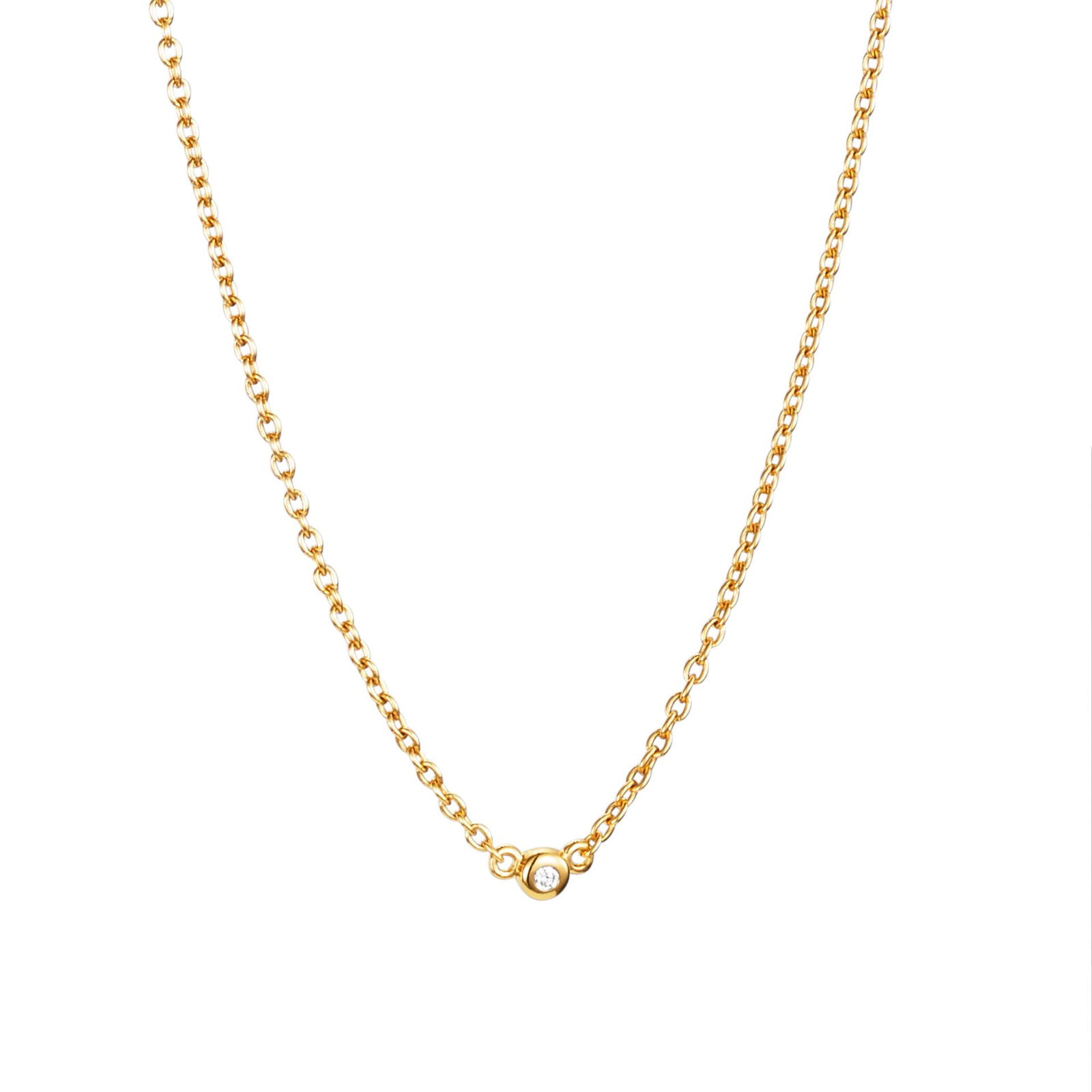 Alternativ bild 0 för My First Diamond Halsband Guld