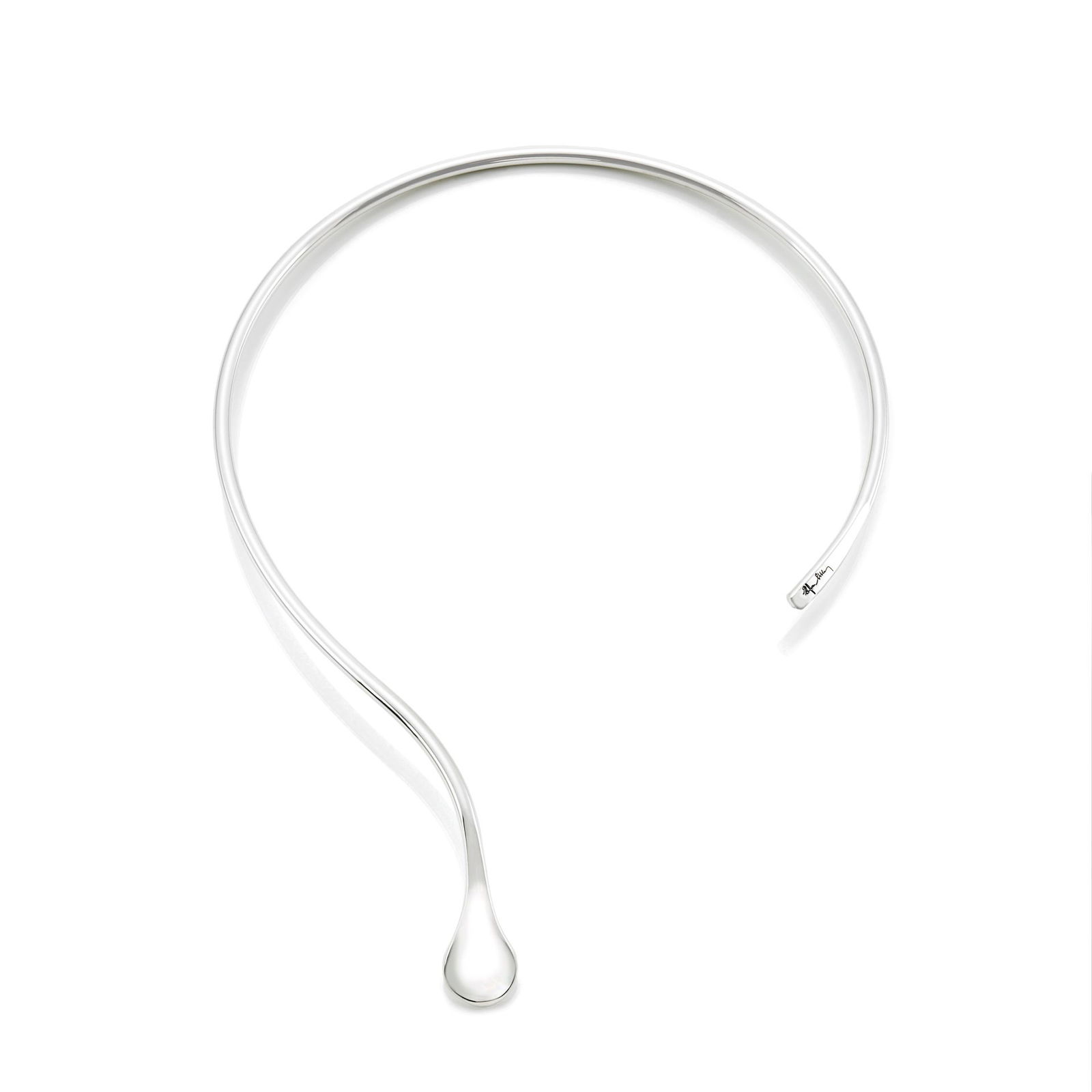 Alternativ bild 0 för Soft Tear Halsband Silver