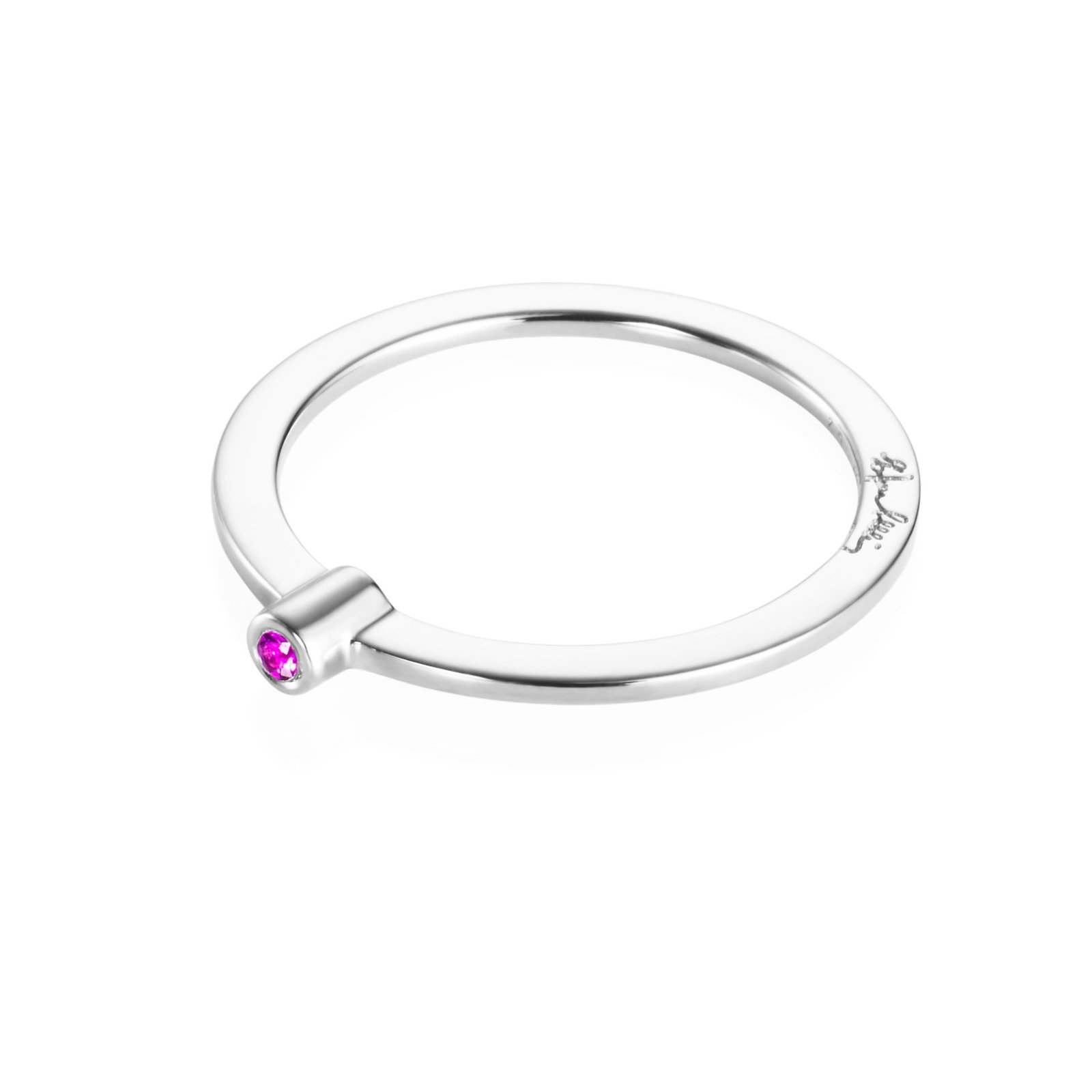 Micro Blink Ring - Pink Sapphire bild 3