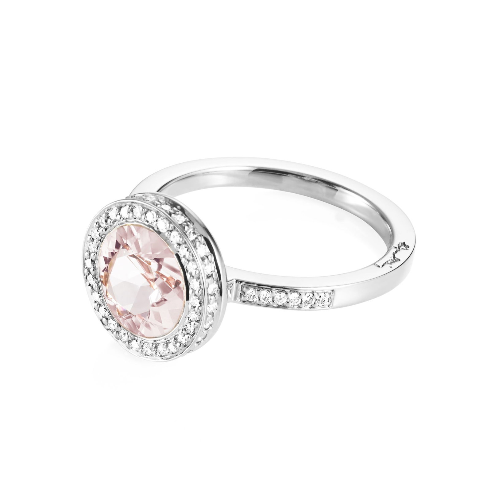Halo Ring - Morganite bild 4