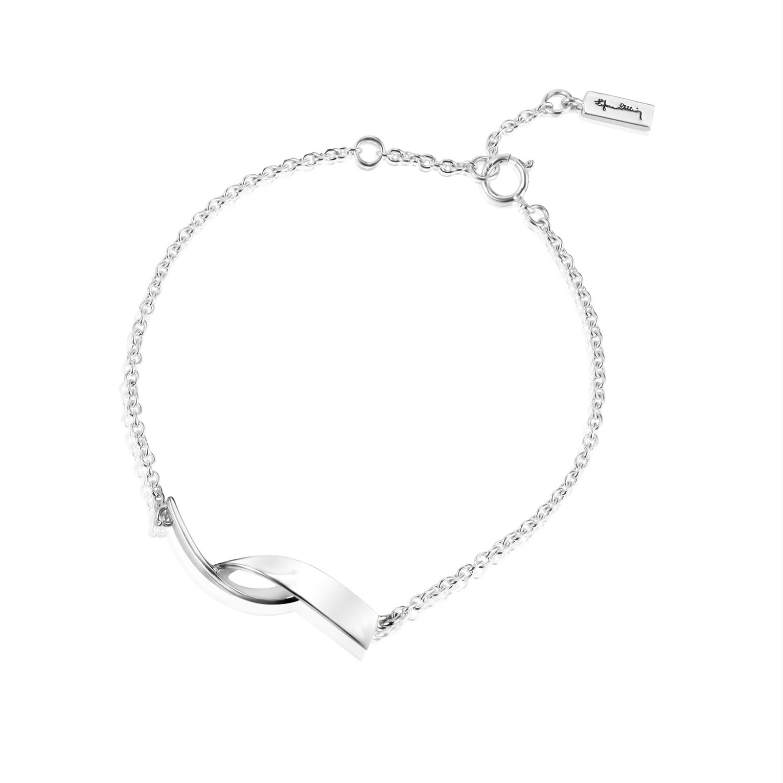 Alternativ bild 0 för Friendship Armband Silver 16-19 cm