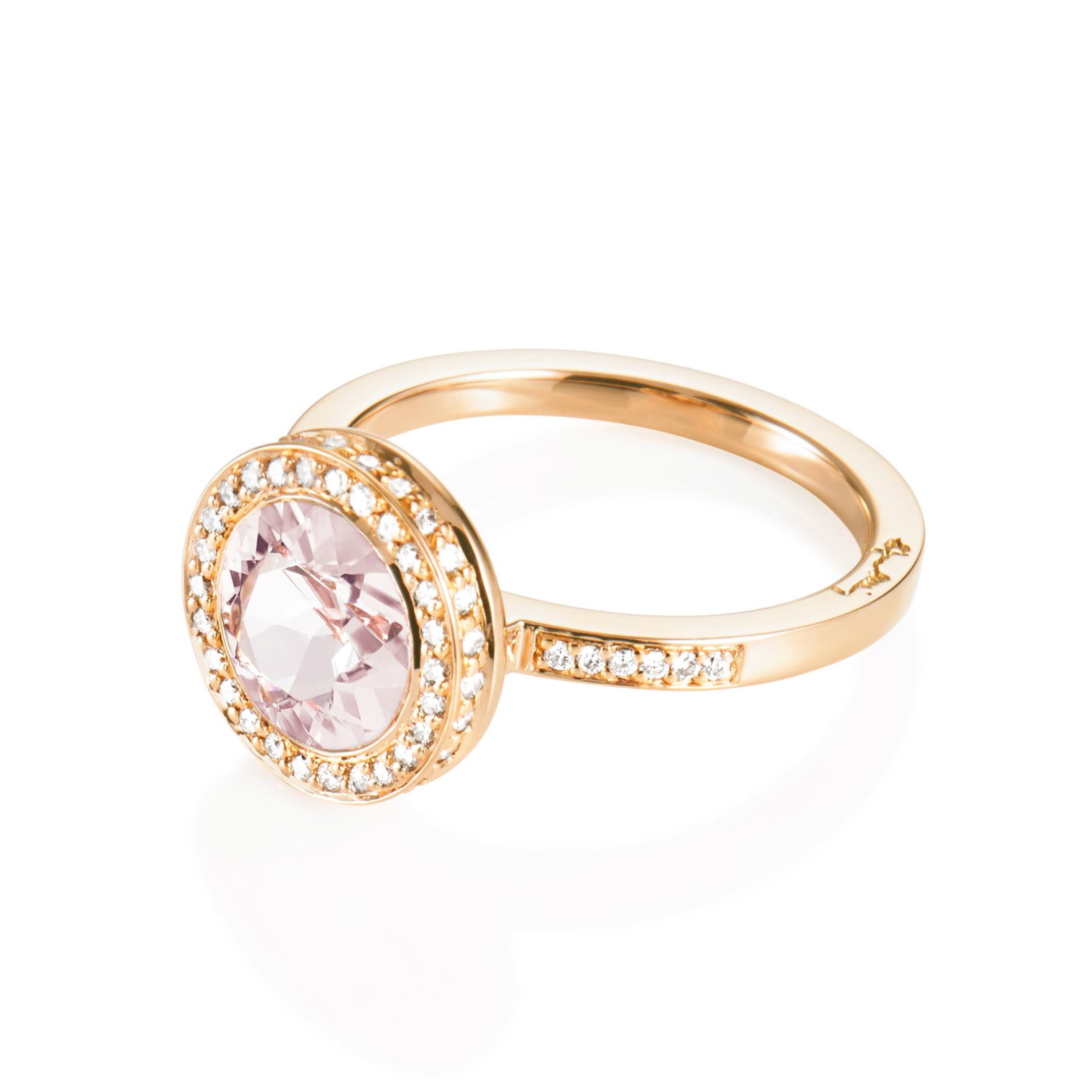 Halo Ring - Morganite bild 4