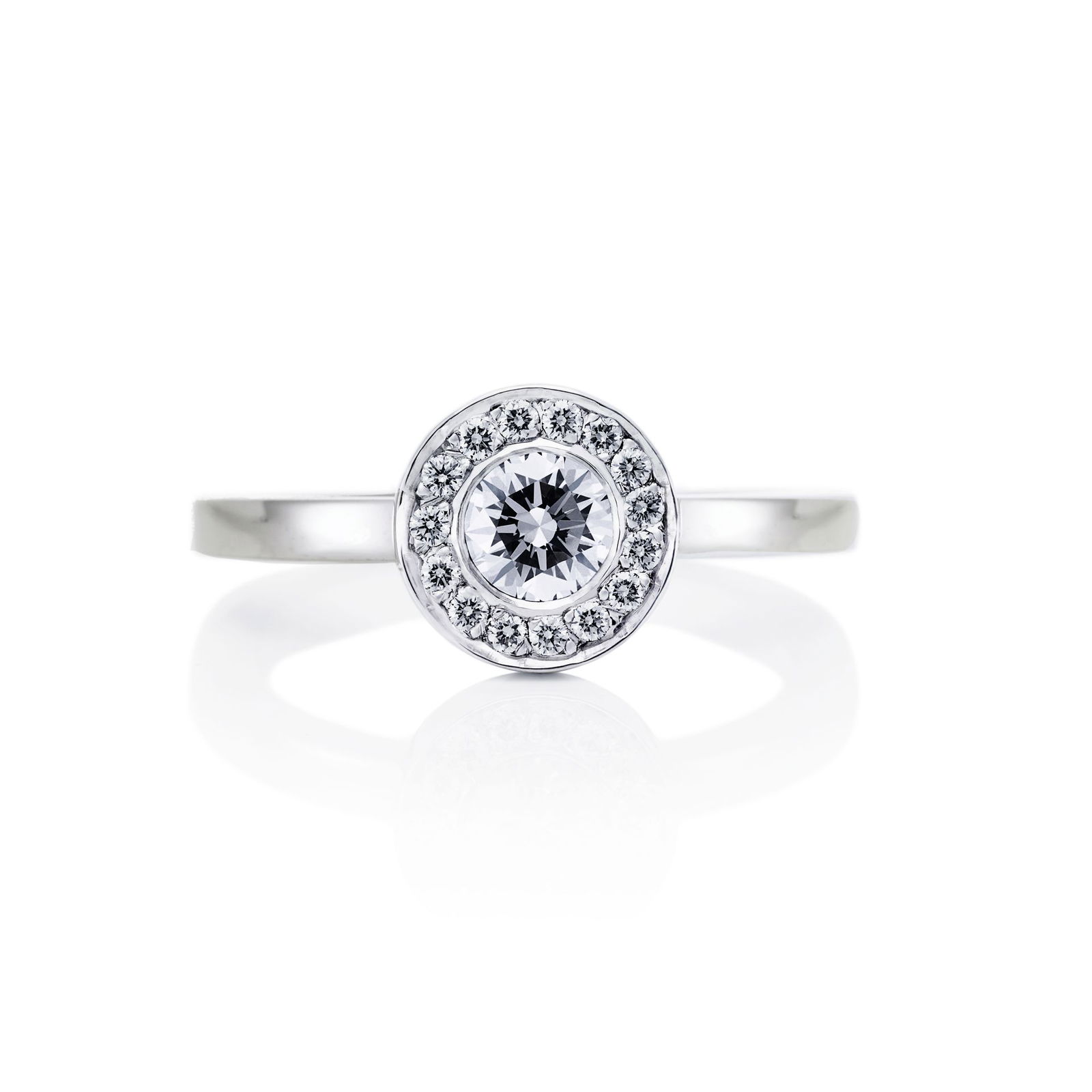 Efva Attling Wedding & Stars Ring 0.40 ct 15.75 – VITGULD