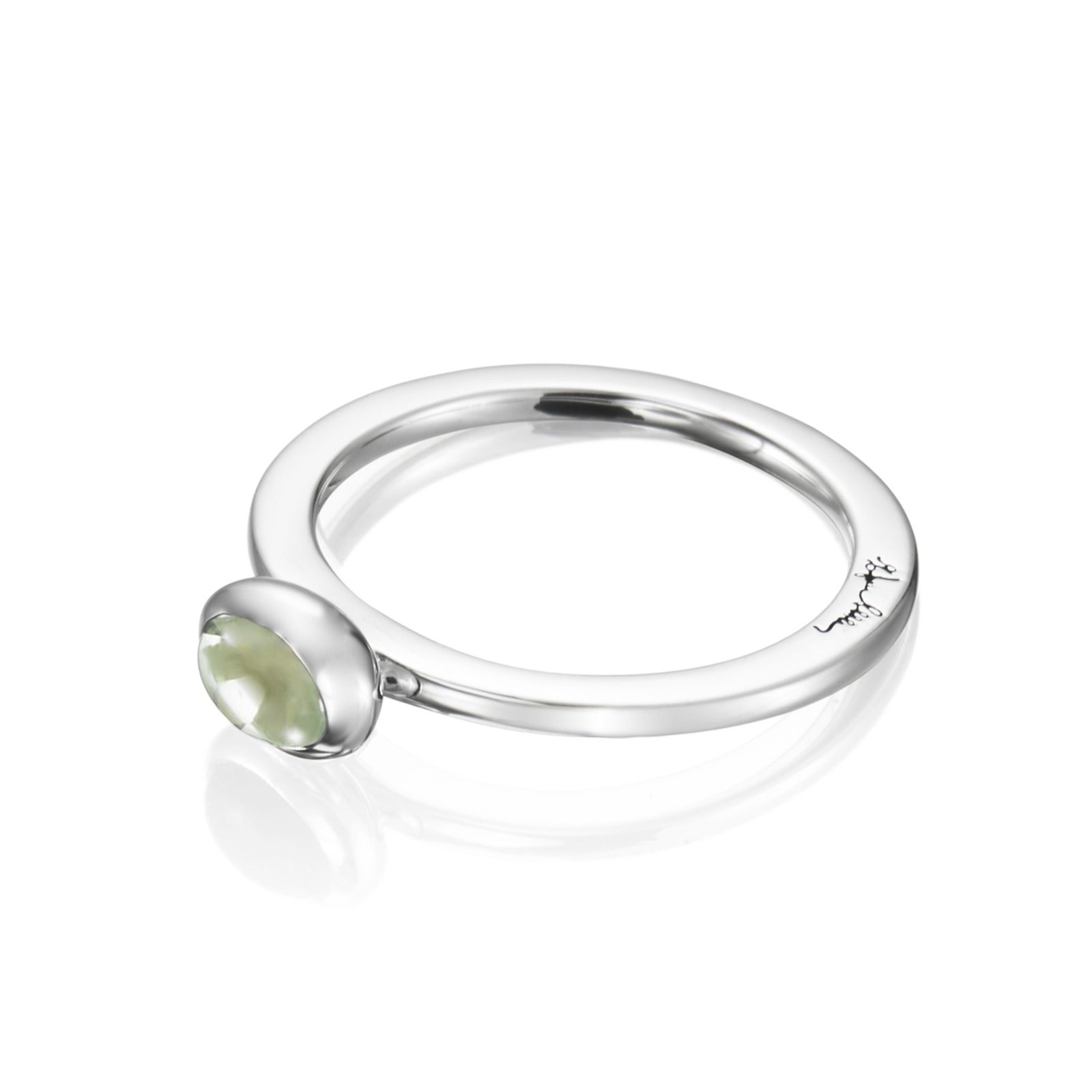 Love Bead Ring - Green Quartz bild 3