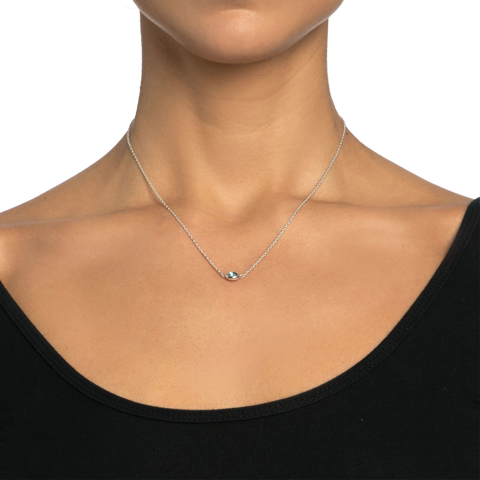 Love Bead Necklace - Topaz bild 3