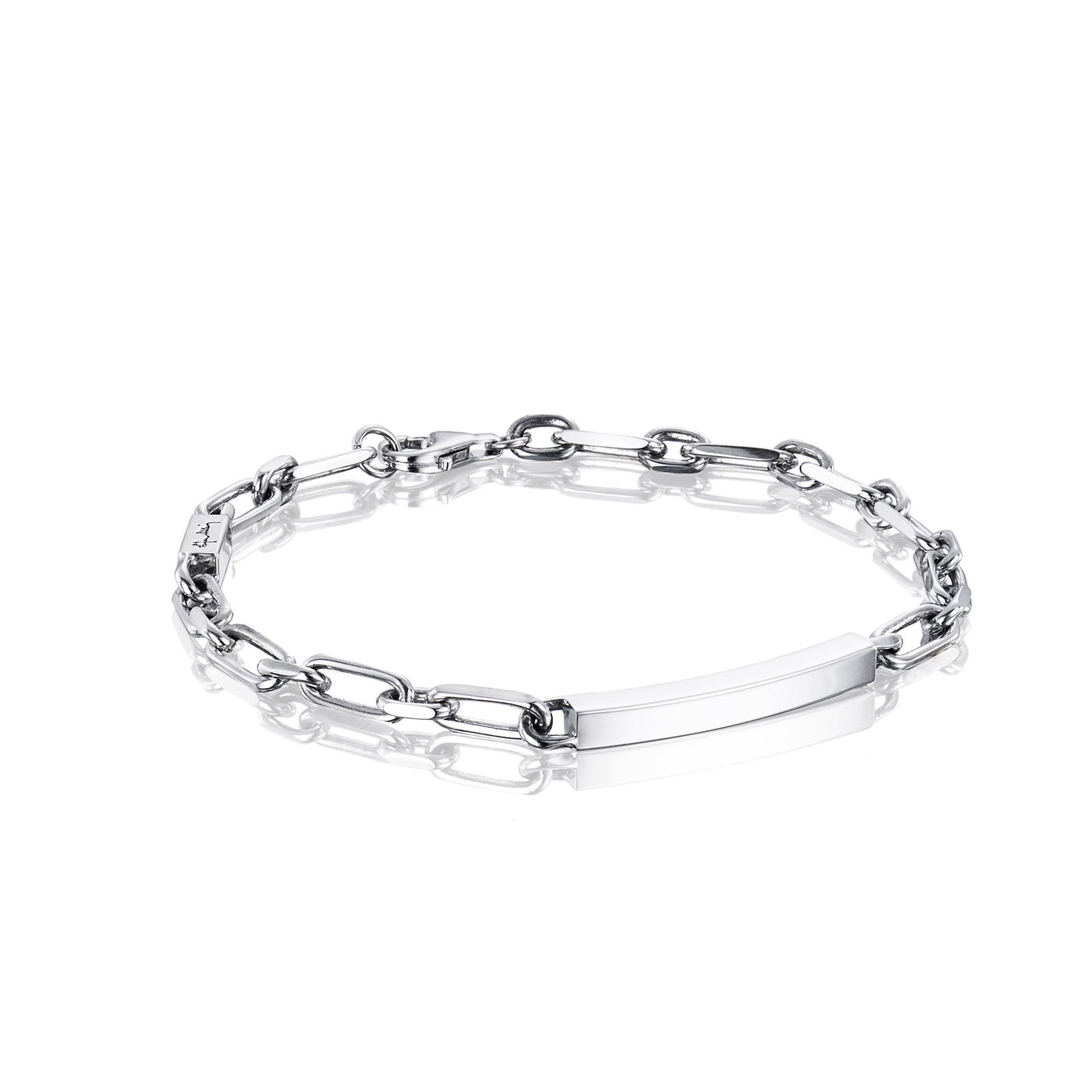 Thin Silver Bracelet bild 3