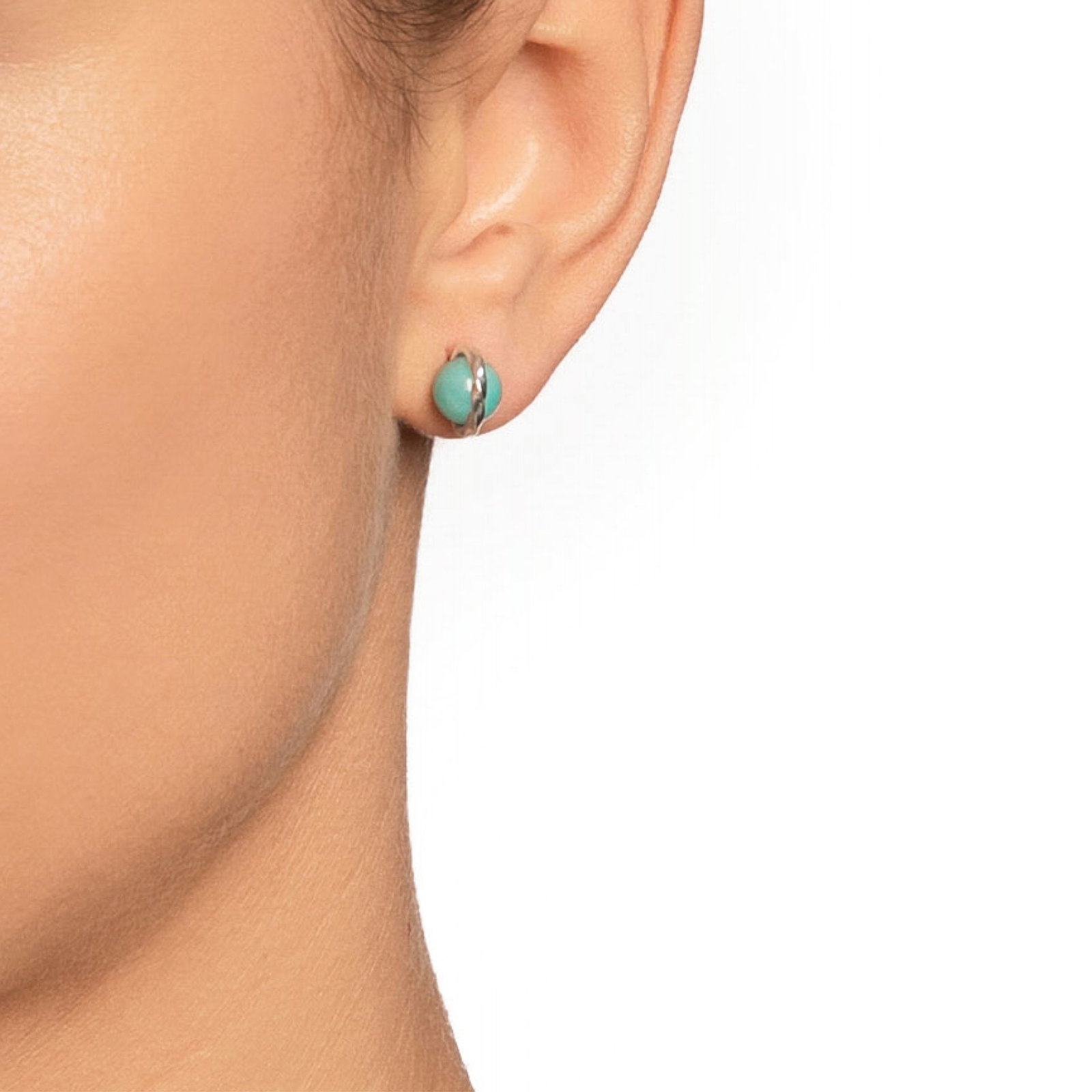 Twisted Orbit Ear - Amazonite bild 2