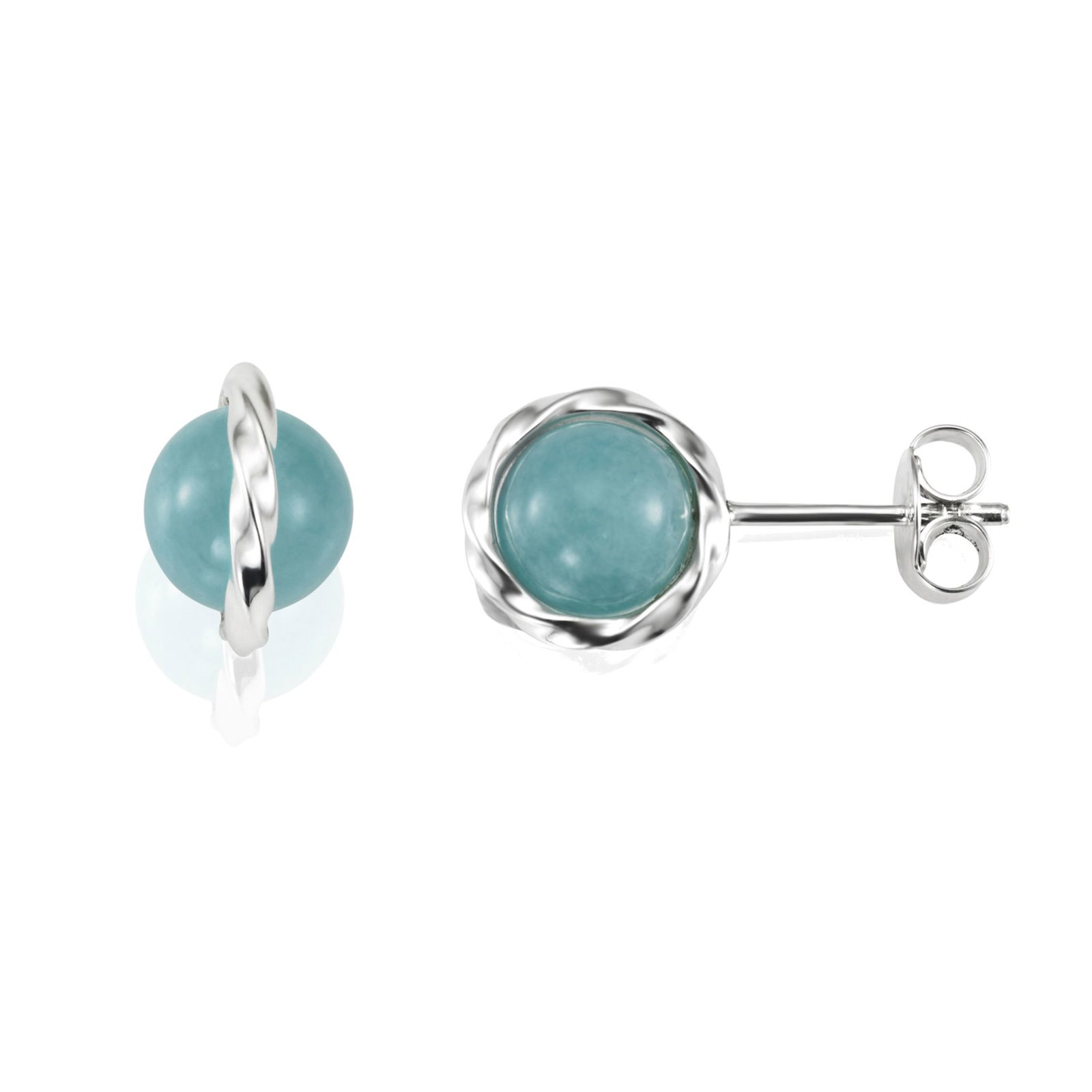 Twisted Orbit Ear - Amazonite bild 3