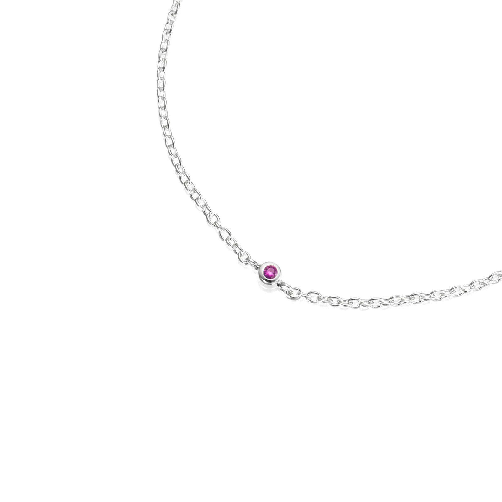 Micro Blink Bracelet - Pink Sapphire. 16/17.5/19 bild 4