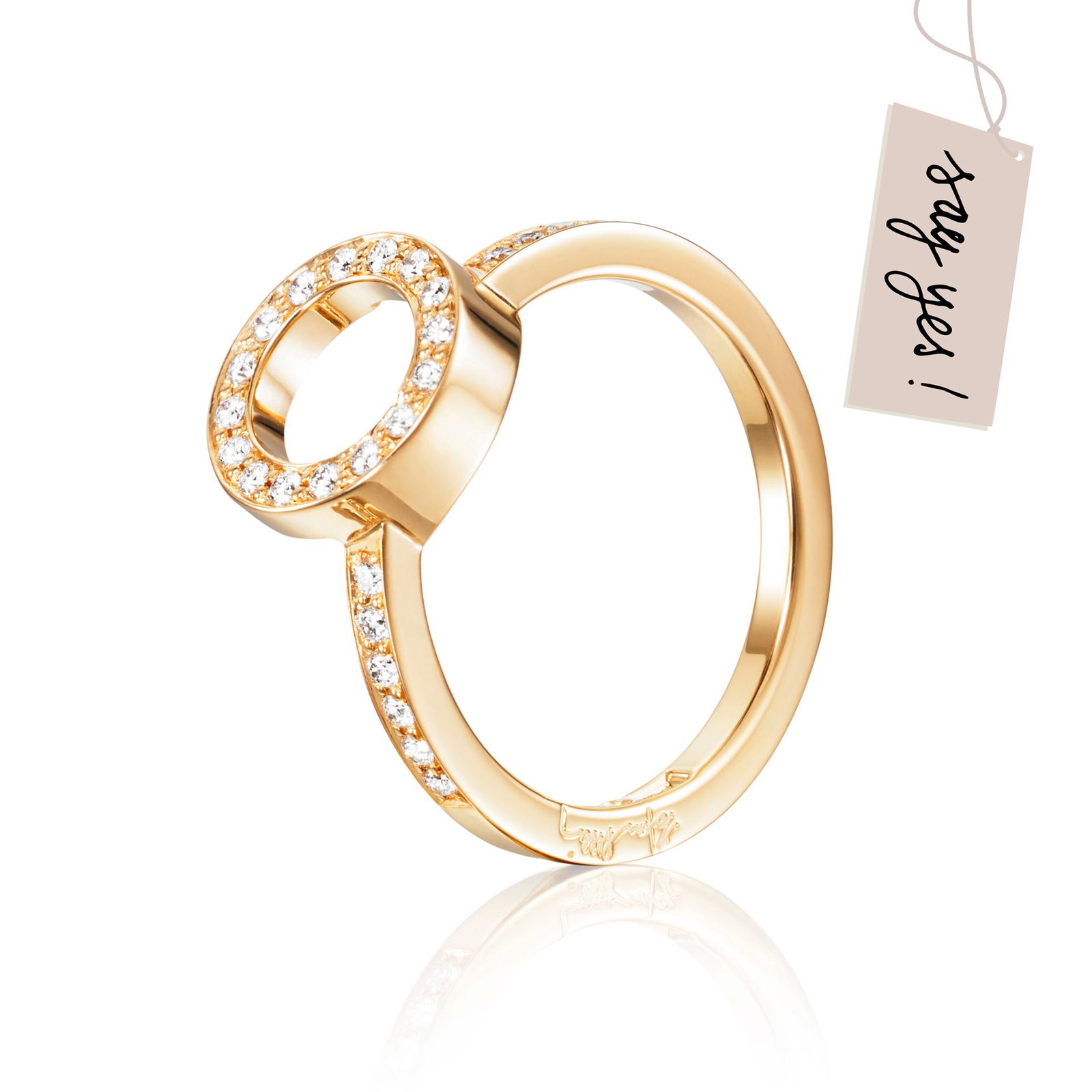 Efva Attling Circle Of Love Ring l. 17.50 - HYRA RING: GULD
