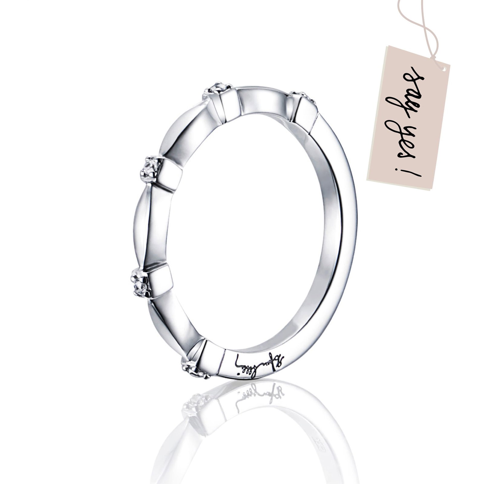 Efva Attling Forget Me Not Thin Ring 17.50 - HYRA RING: SILVER