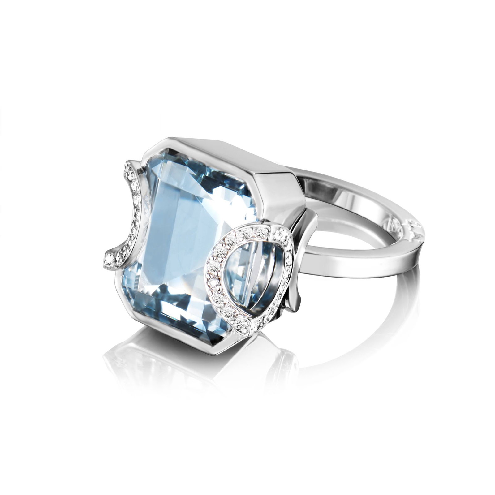 Little Magic Star Ring - Aquamarine bild 4