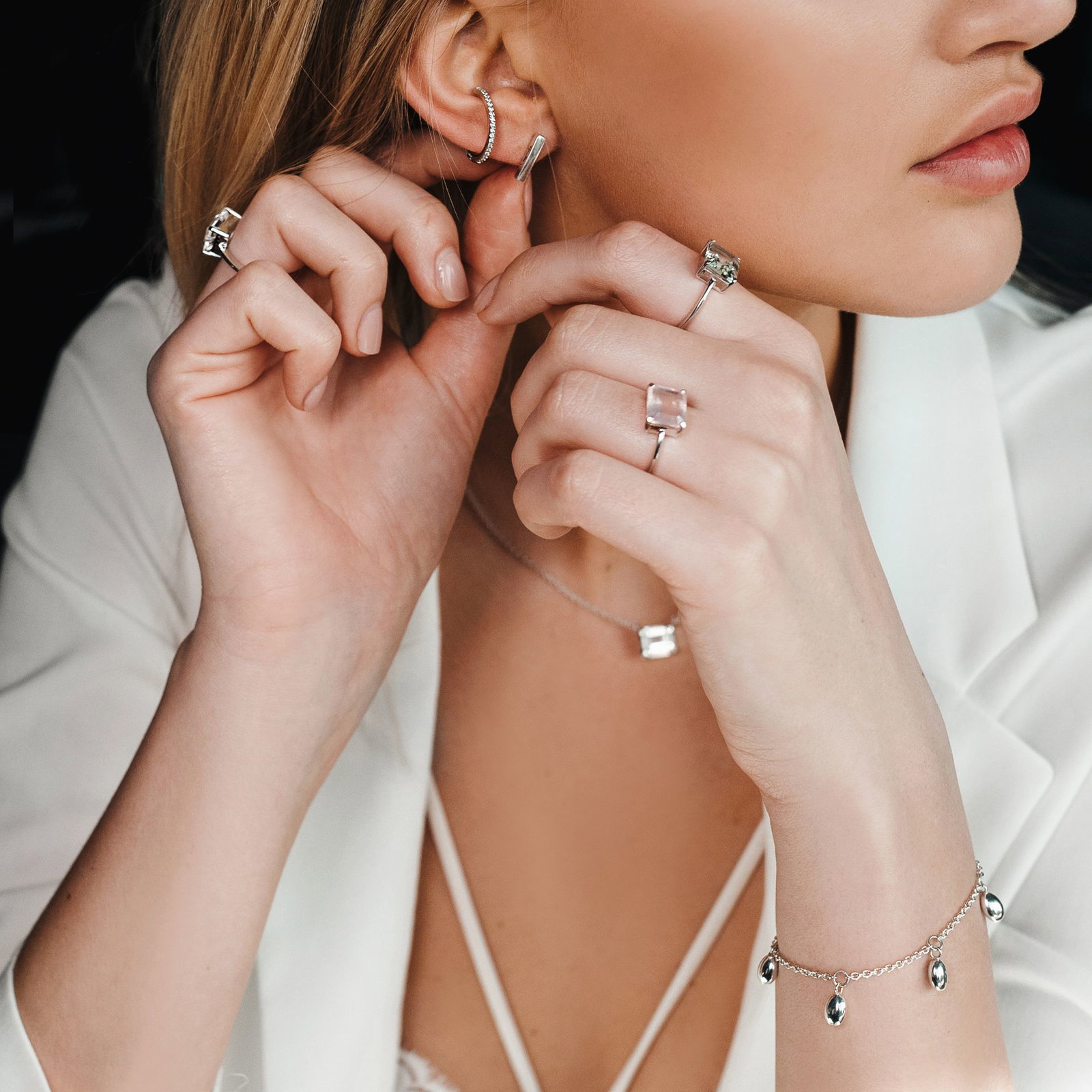 Love Beads Plain Bracelet 16/17.5/19 bild 2