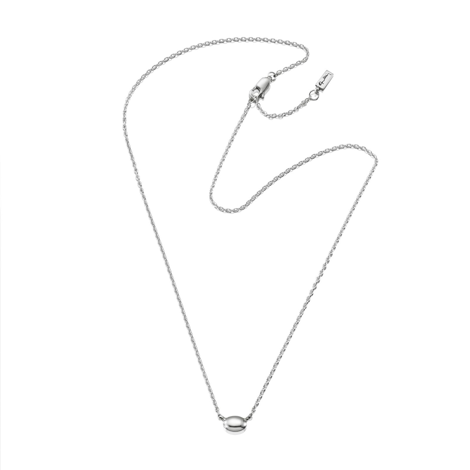 Love Bead Necklace - Silver bild 4