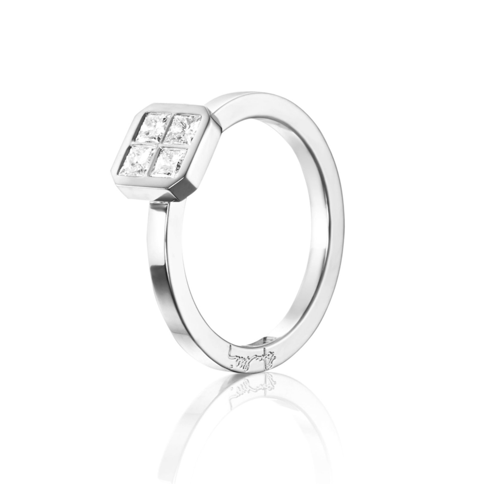 4 Love Ring 0.40 ct bild 4