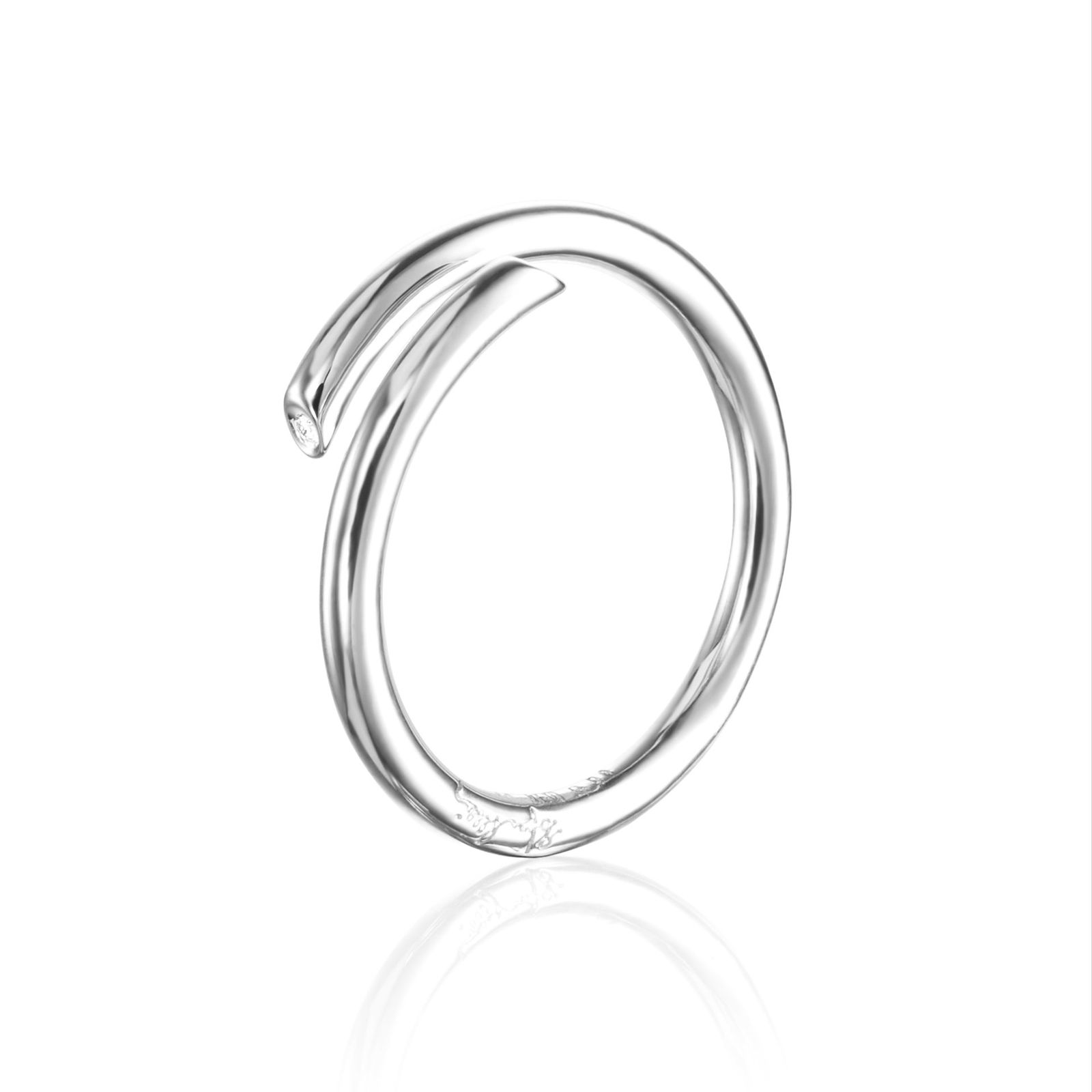 Alternativ bild 0 för Hug Ring Silver 15.00 mm
