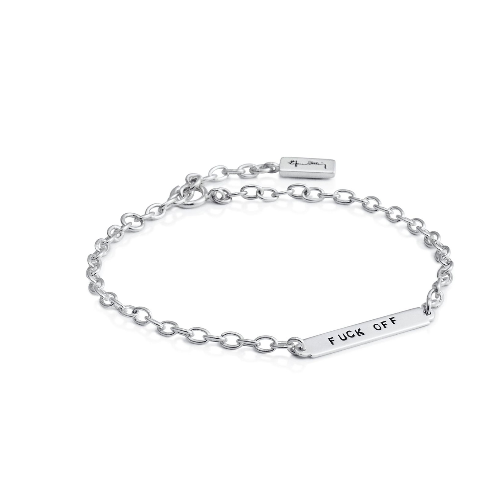 Power Plates Bracelet - Fuck Off 16/17.5/19 bild 3