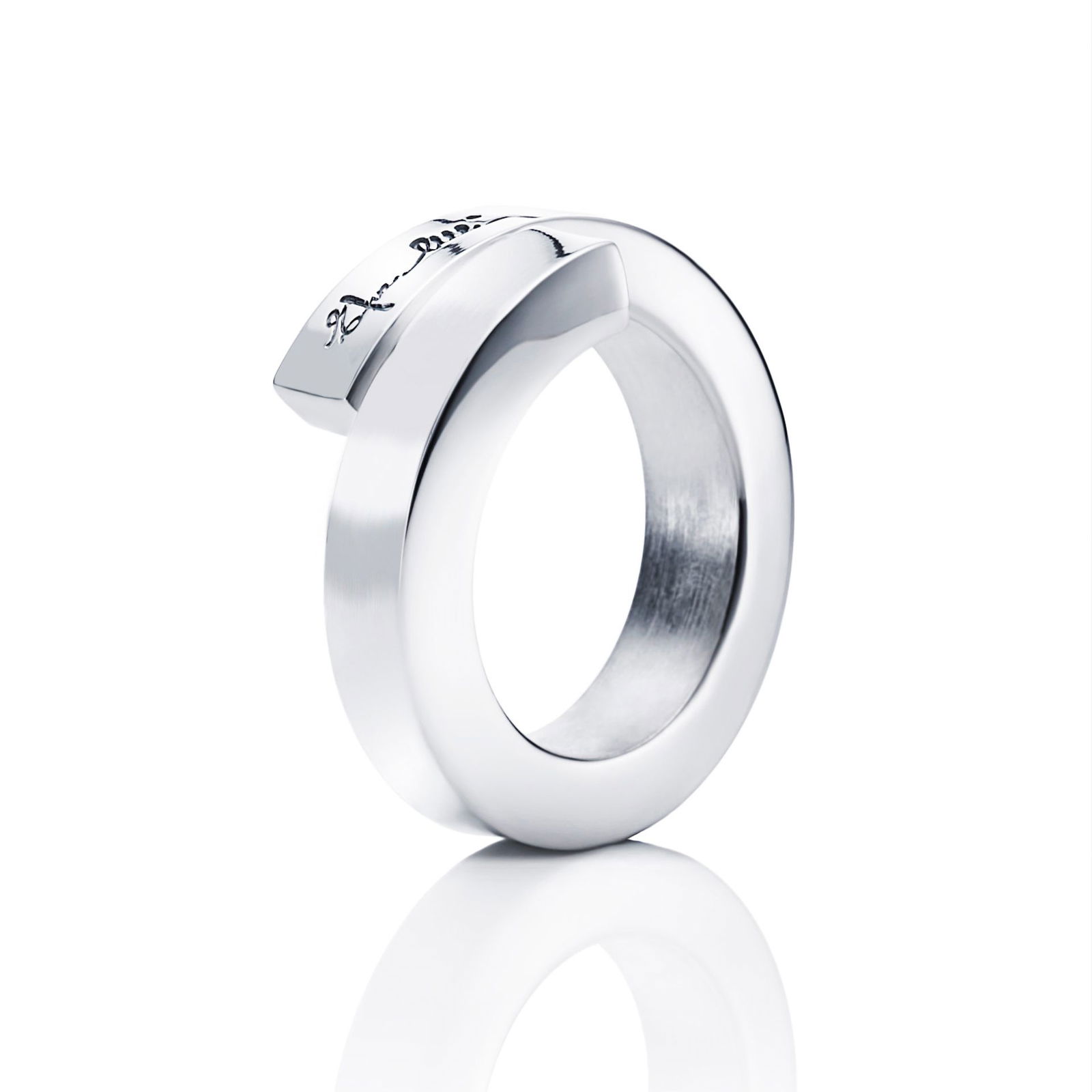 Alternativ bild 0 för Twist Ring Silver 15.00 mm