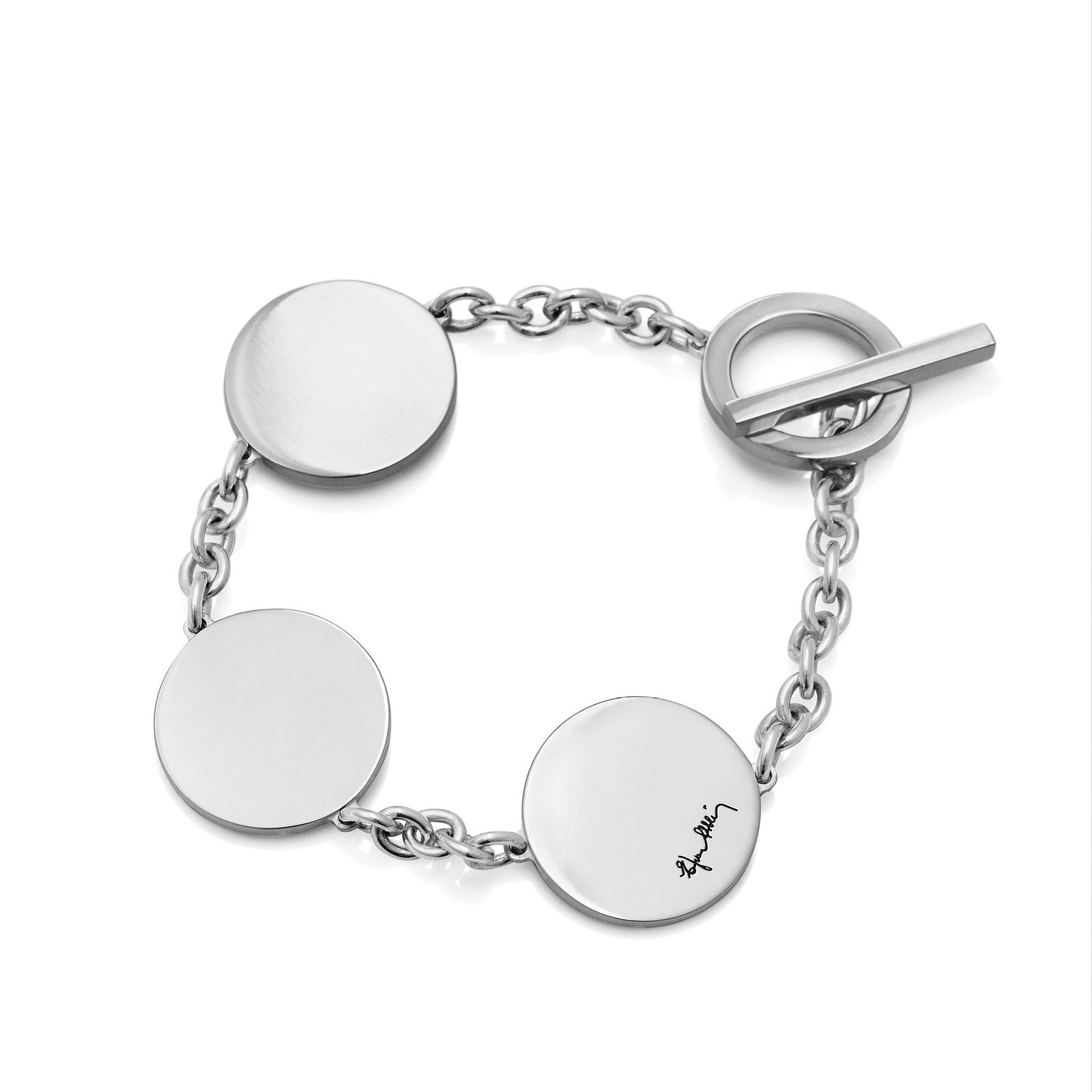 Efva Attling Disc Bracelet. 18 - SILVER