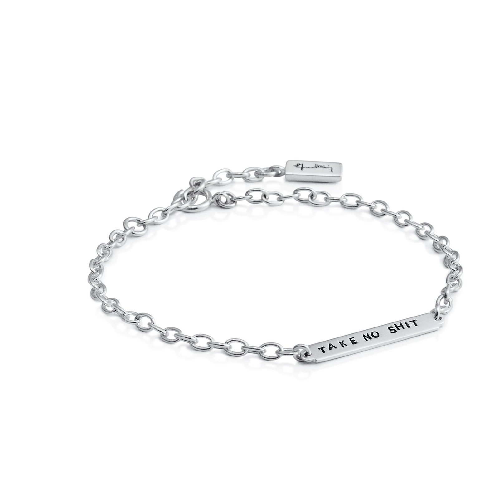 Power Plates Bracelet - Take No Shit 16/17.5/19 bild 3