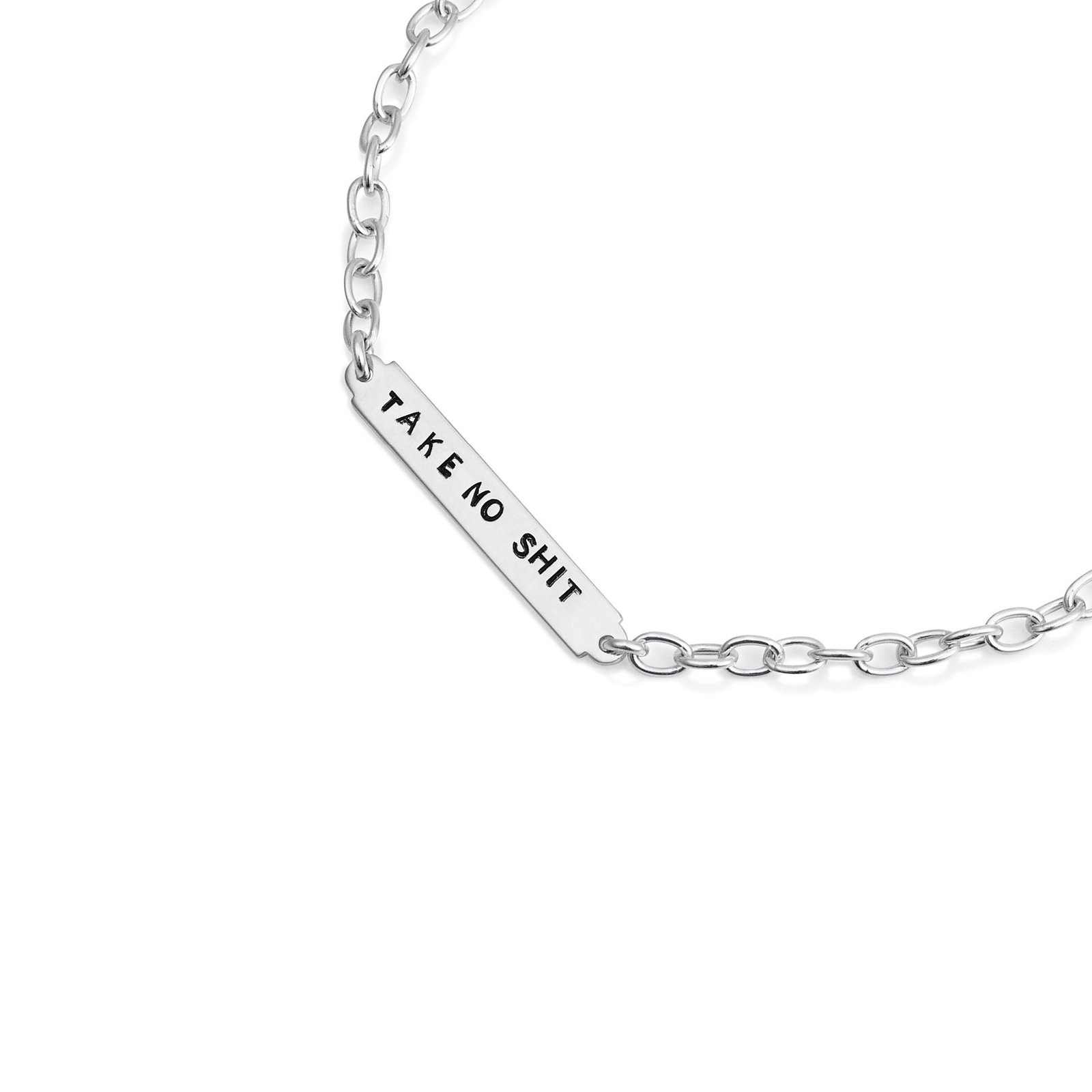 Power Plates Bracelet - Take No Shit 16/17.5/19 bild 4