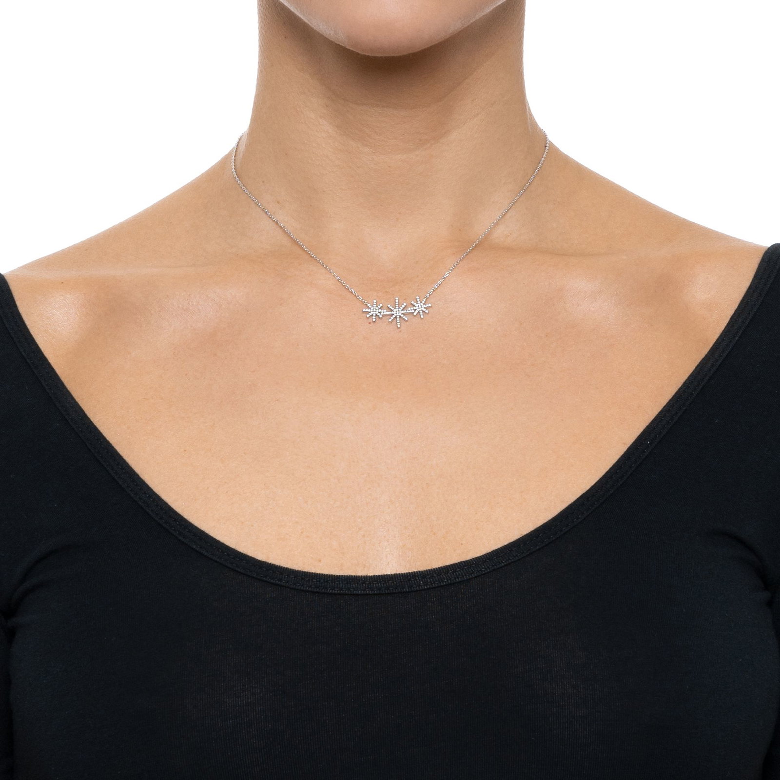 Beam & Stars Triple Necklace bild 2