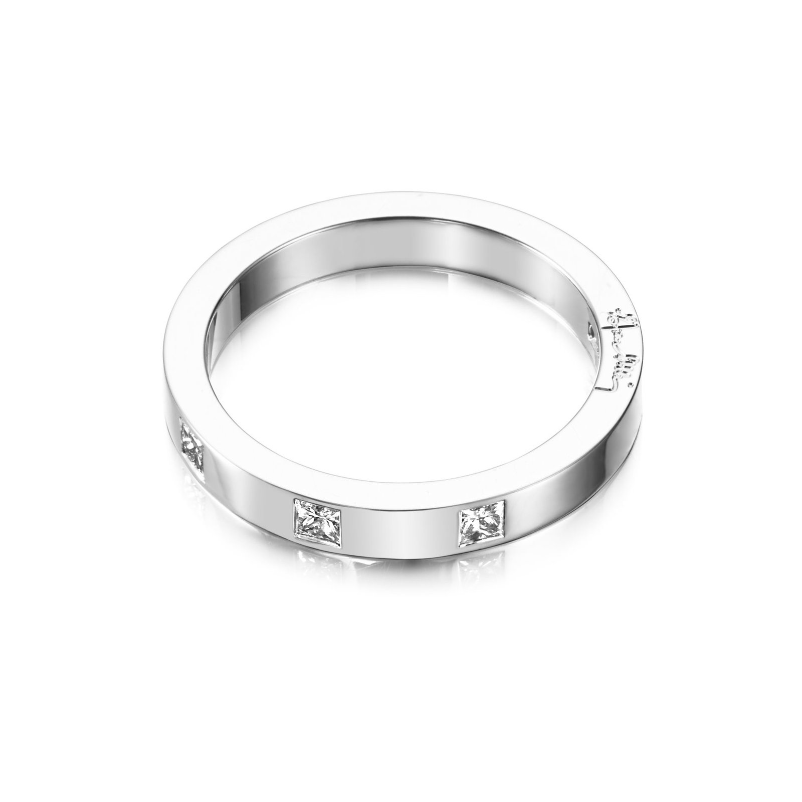 High & I Love You On Top Thin Ring bild 3