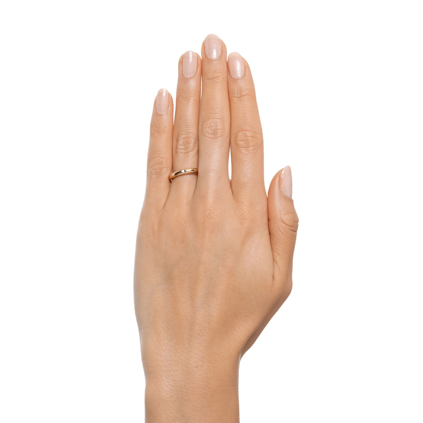 One Love & Stars Thin Ring 0.02 ct bild 4