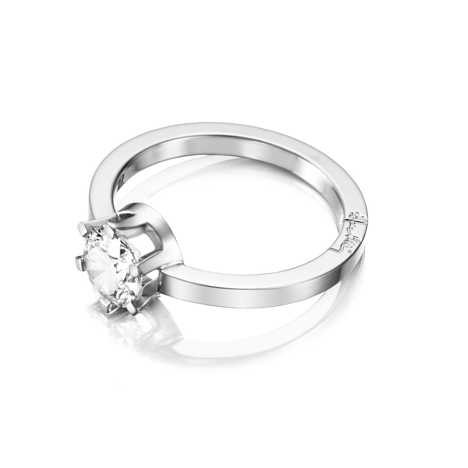 Crown Wedding Ring 1.0 ct bild 3