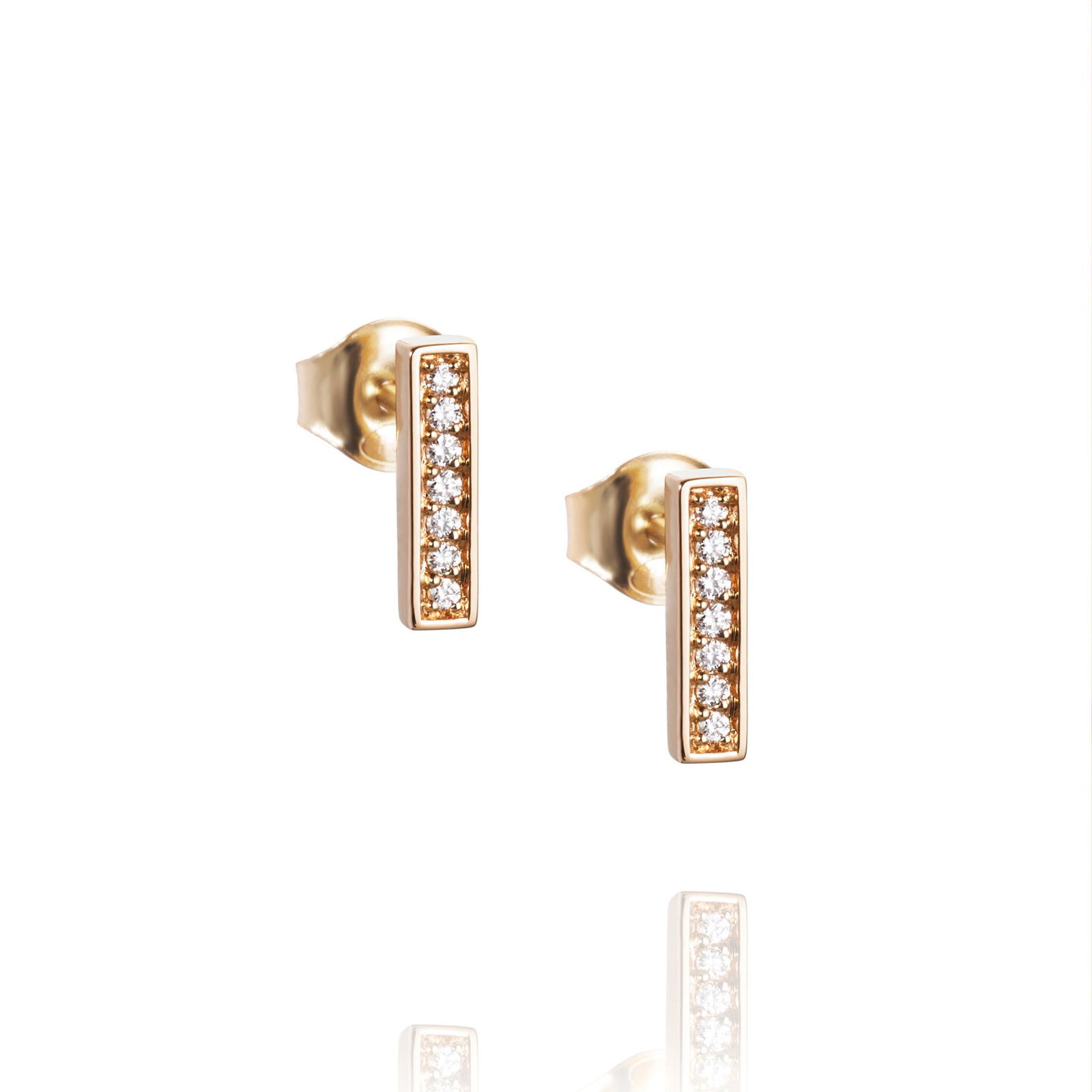 Alternativ bild 0 för Thin Stars Örhänge Guld