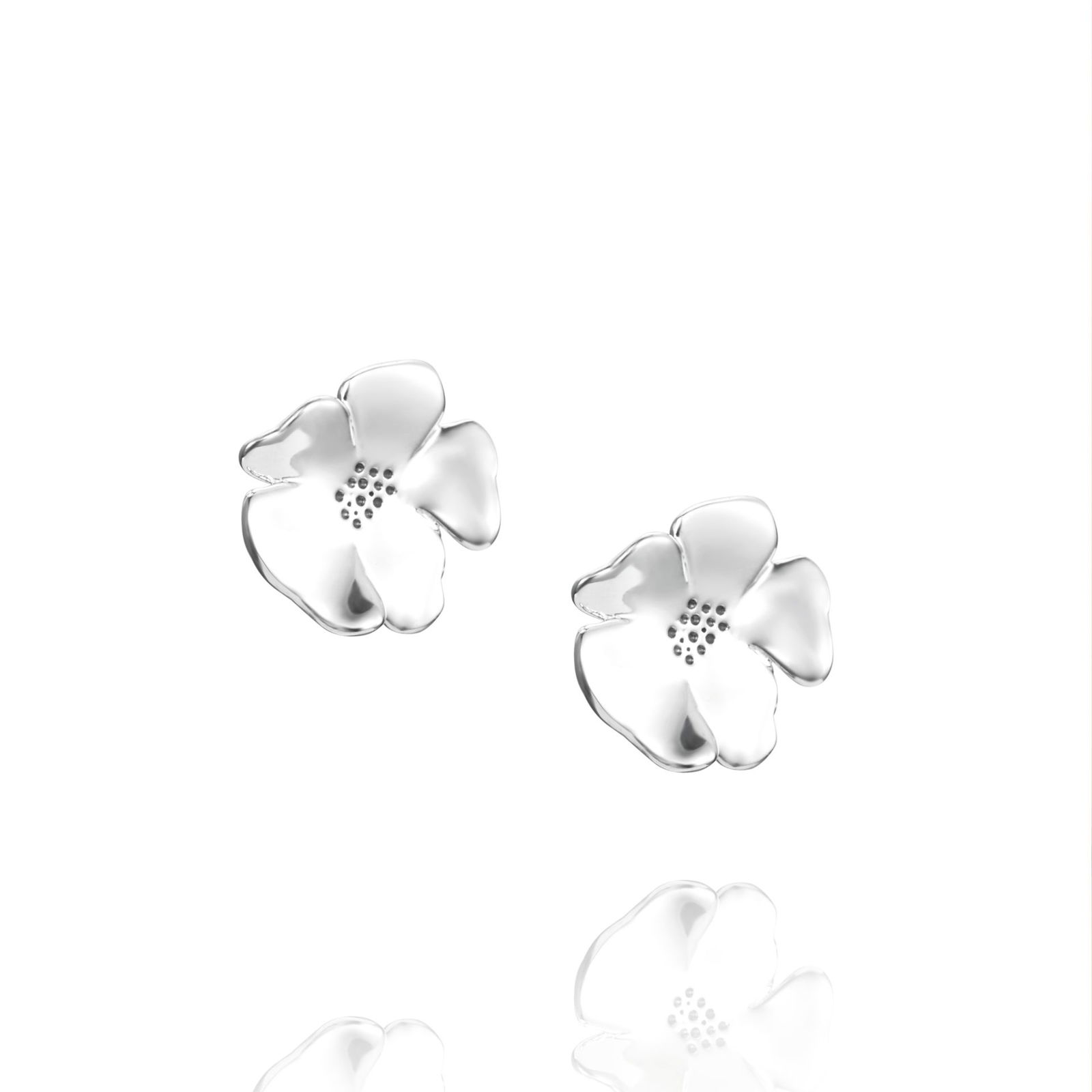 Alternativ bild 0 för Violet Örhänge Silver