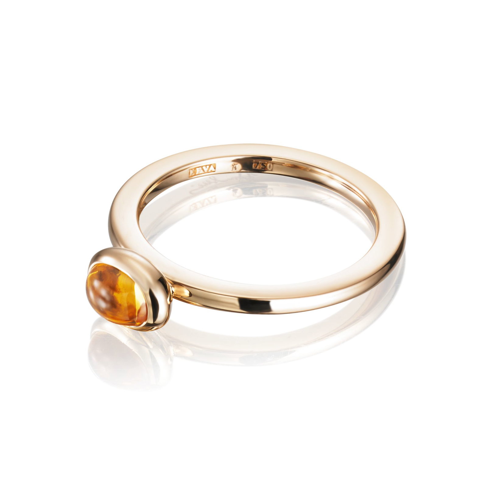 Love Bead Ring - Citrine bild 3