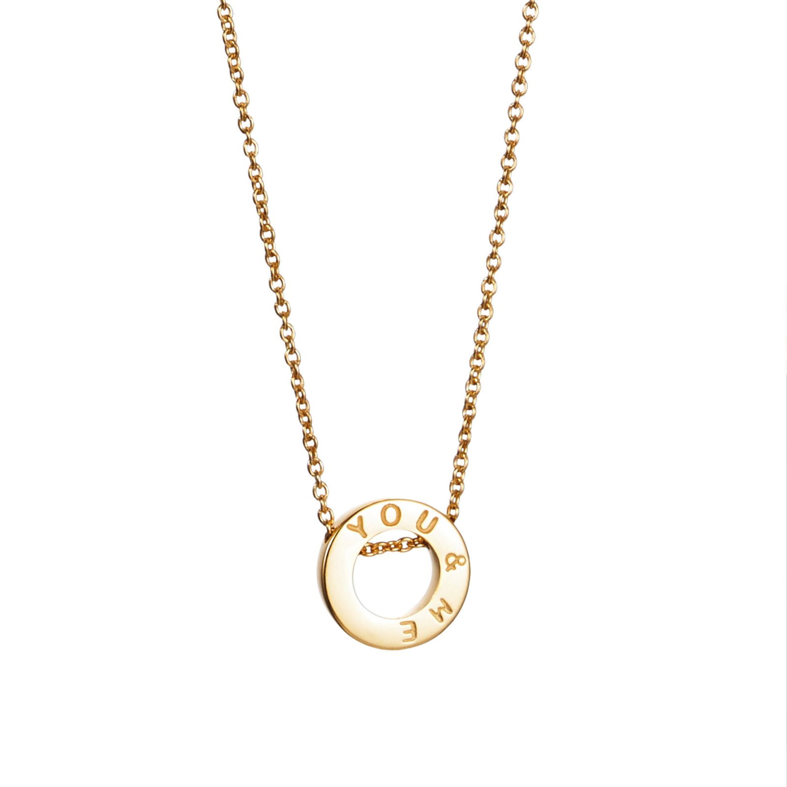 Alternativ bild 0 för Mini Me You & Me Halsband Guld 42-45 cm