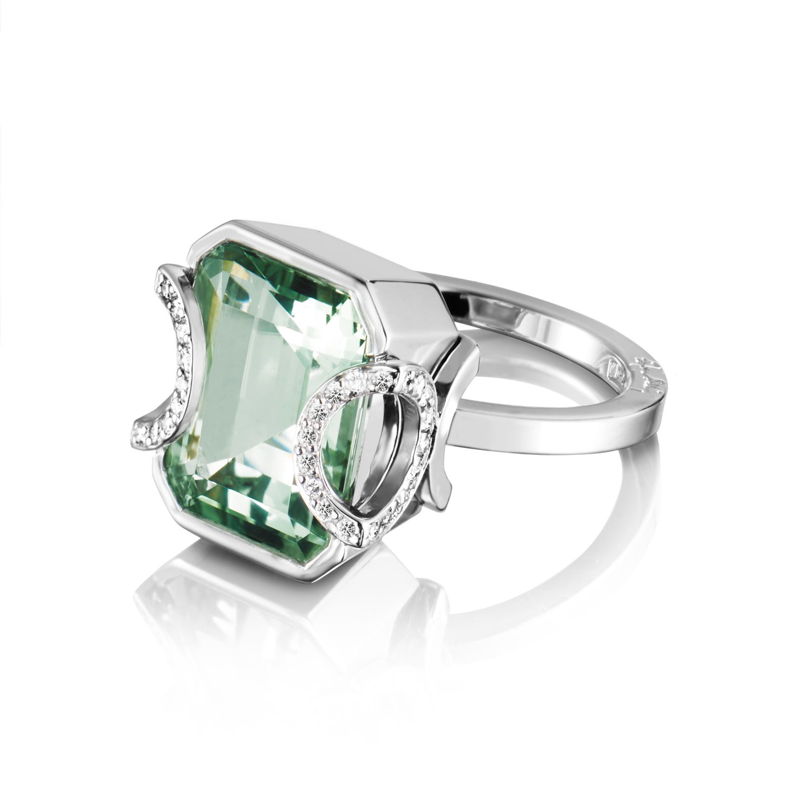 Little Magic Star Ring - Green Quartz bild 4